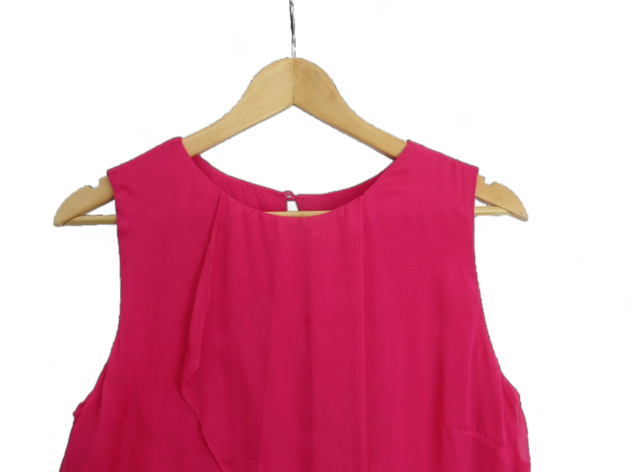 Phase Eight UK 12 Pink Drape Blouse Womenswear | Preloved - Image 2