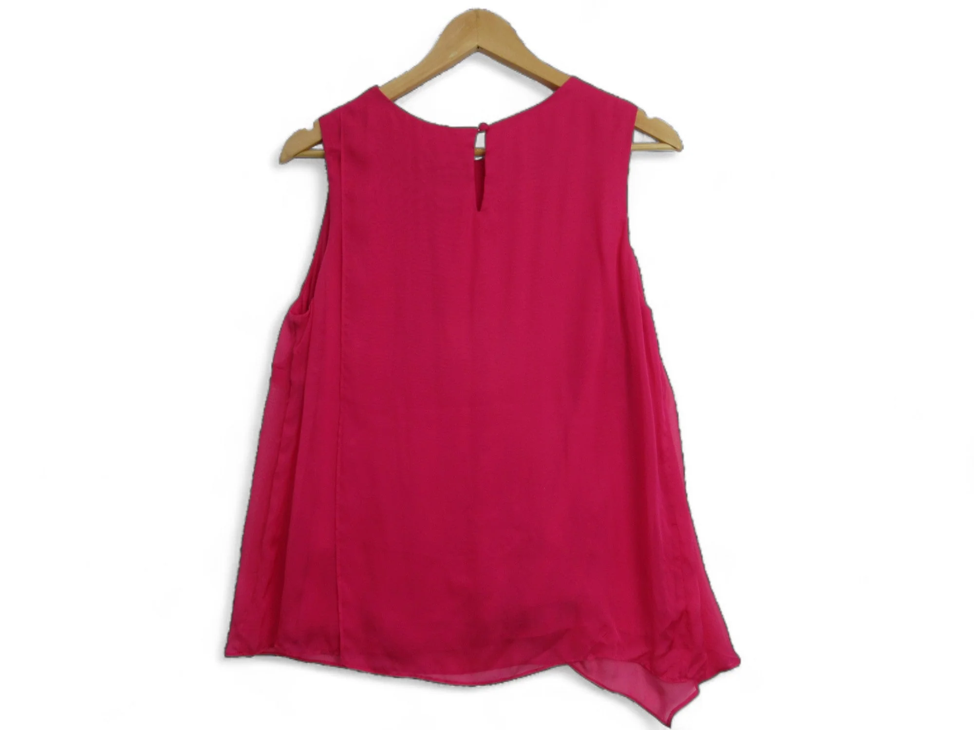 Phase Eight UK 12 Pink Drape Blouse Womenswear | Preloved - Image 3
