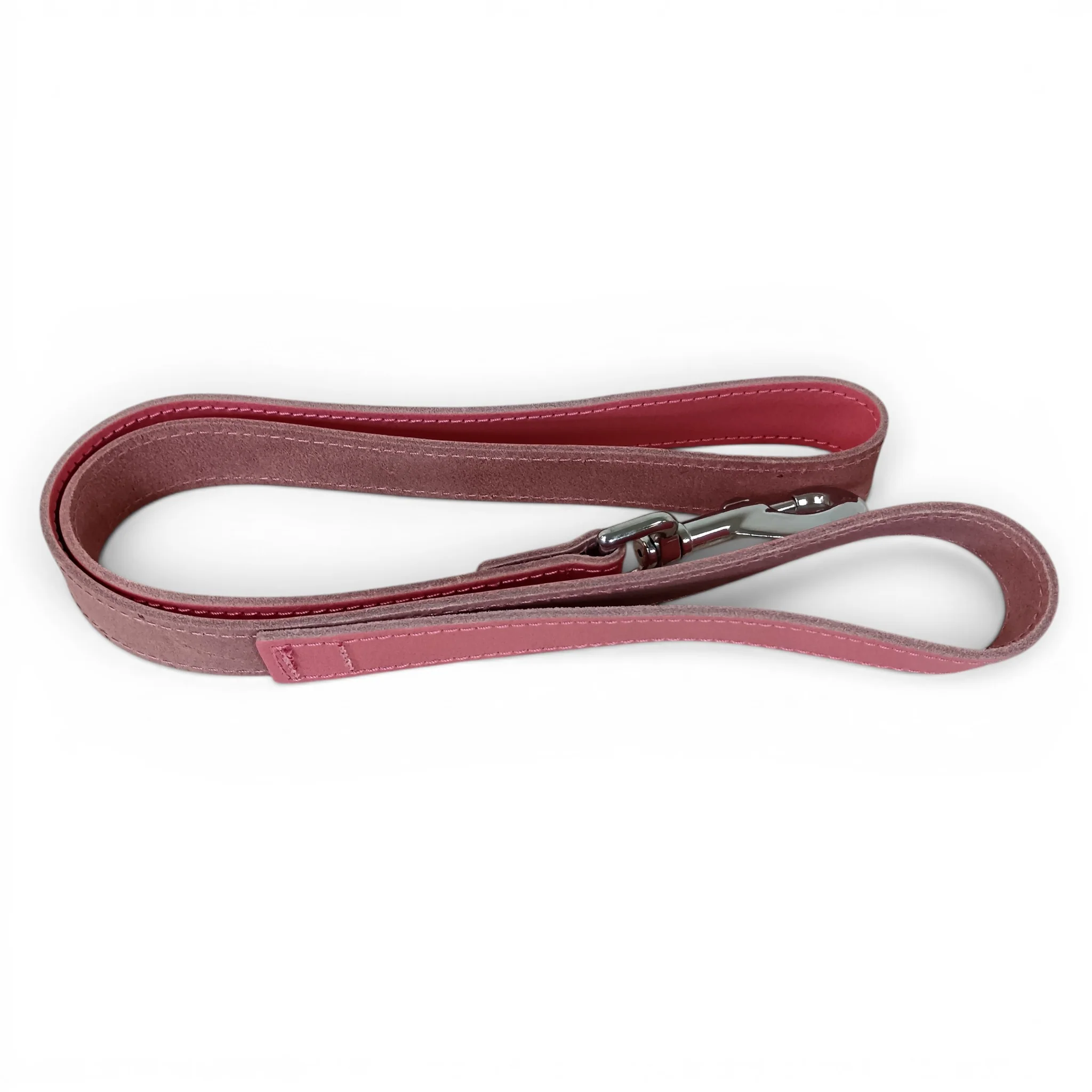 Pink Faux Leather Dog Lead 96cm | Pre-loved