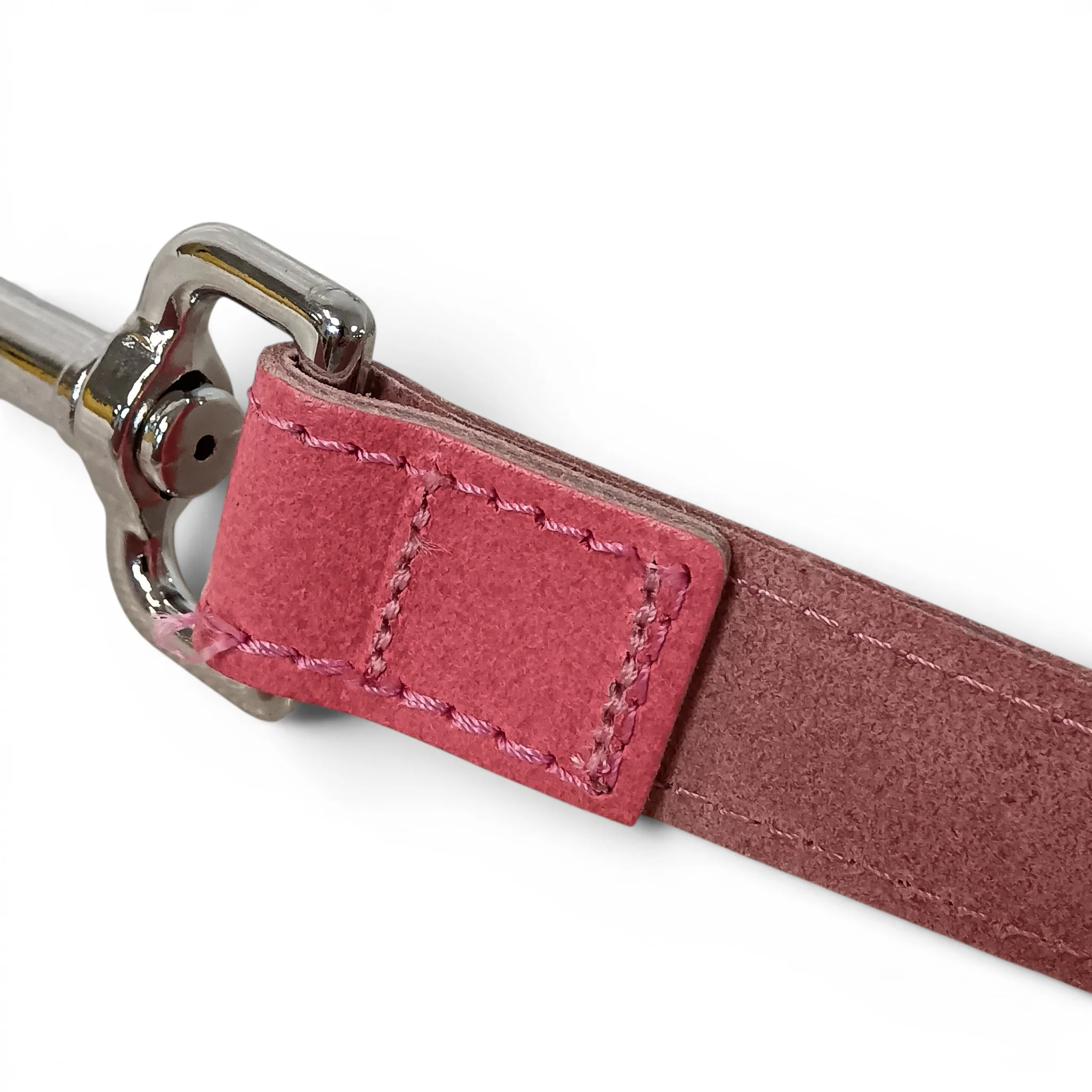 Pink Faux Leather Dog Lead 96cm | Pre-loved - Image 5