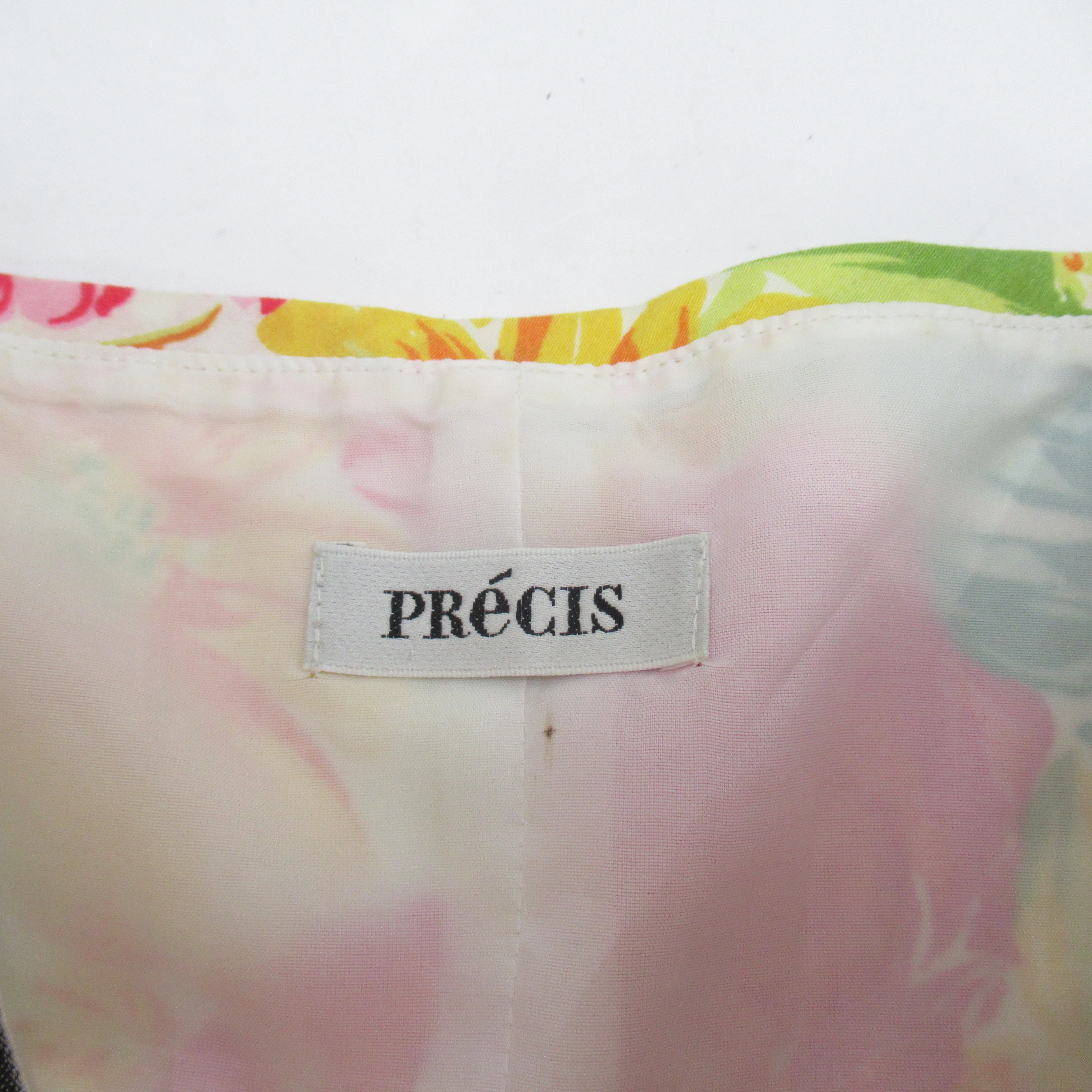 Precis Vintage Shorts Top Small Multicoloured Floral Womenswear | Pre-loved - Image 3