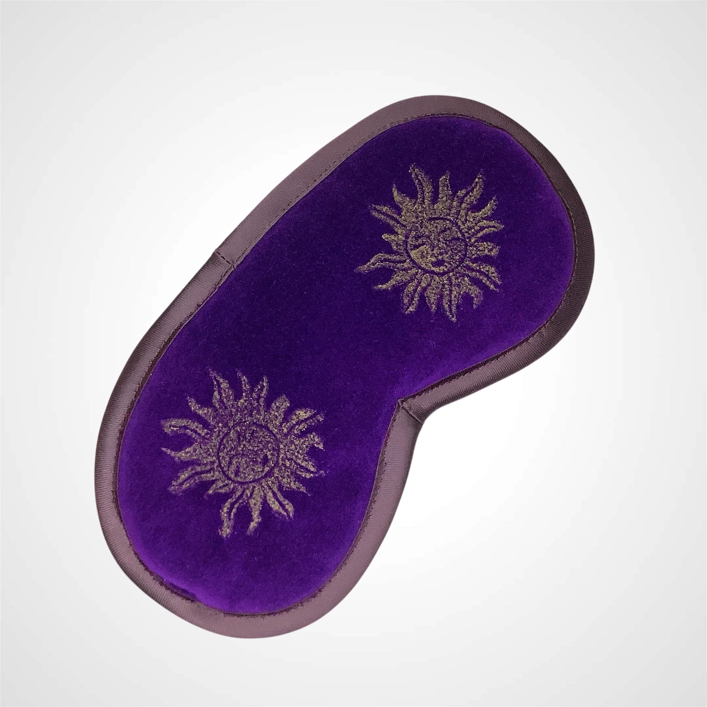 Purple Sun and Moon | Eye mask | Raina Atelier