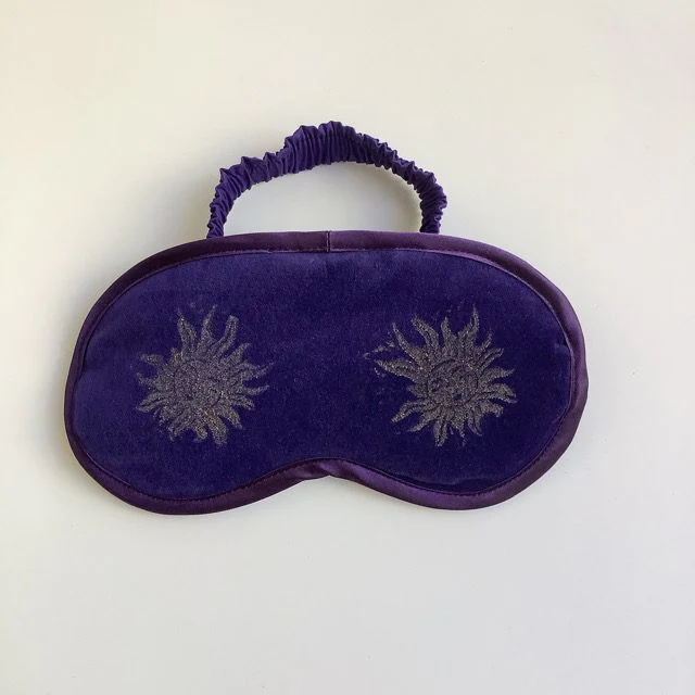 Purple Sun and Moon | Eye mask | Raina Atelier - Image 2