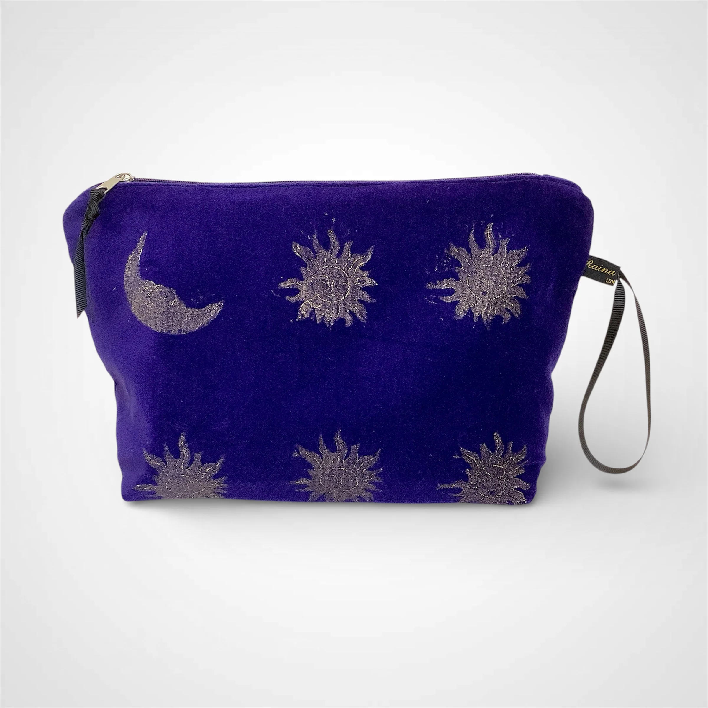 Purple Sun and Moon | Make up Bag | Raina Atelier