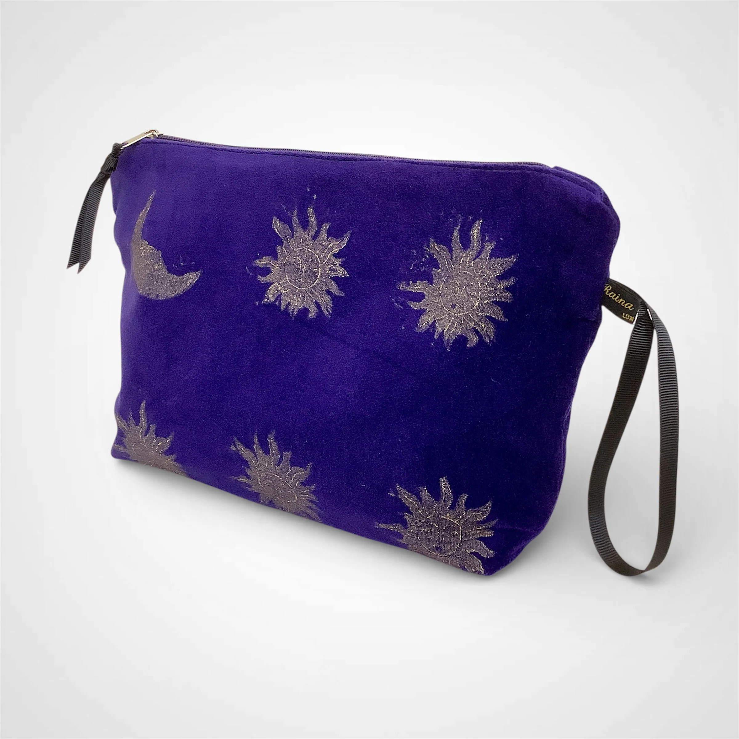 Purple Sun and Moon | Make up Bag | Raina Atelier - Image 2