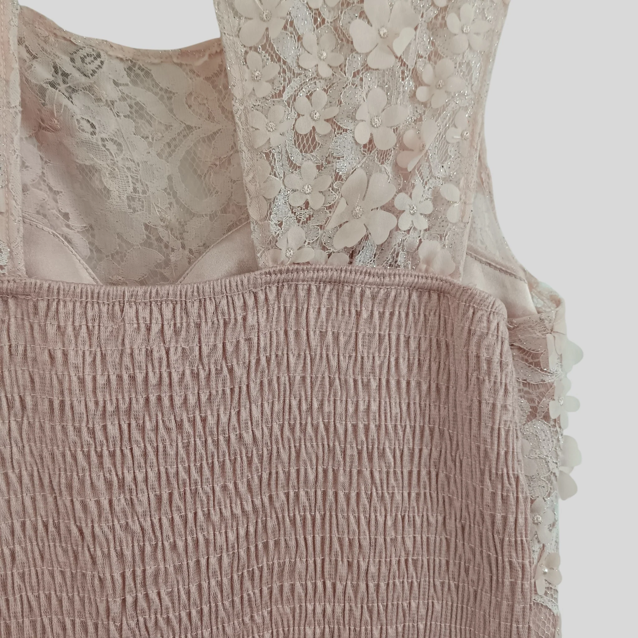 Quiz Dust Pink Bridesmaid Full Length  Dress UK 18  - Tags on - Womenswear | Pre-loved - Image 4
