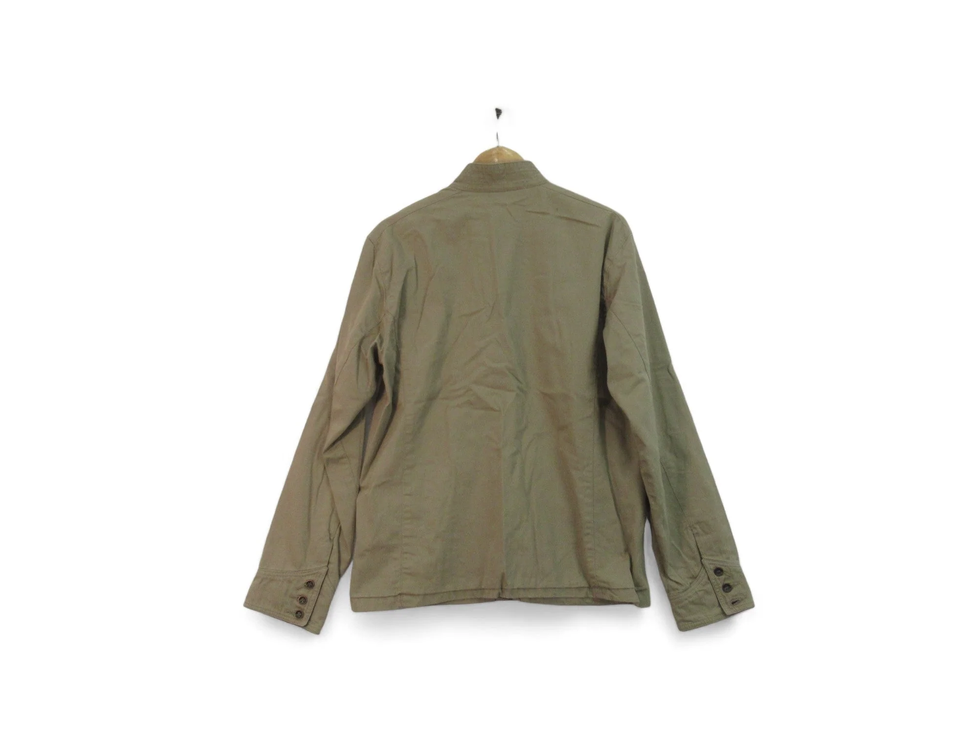 Rag & Bone Large Beige Chore Jacket Menswear | Preloved - Image 3