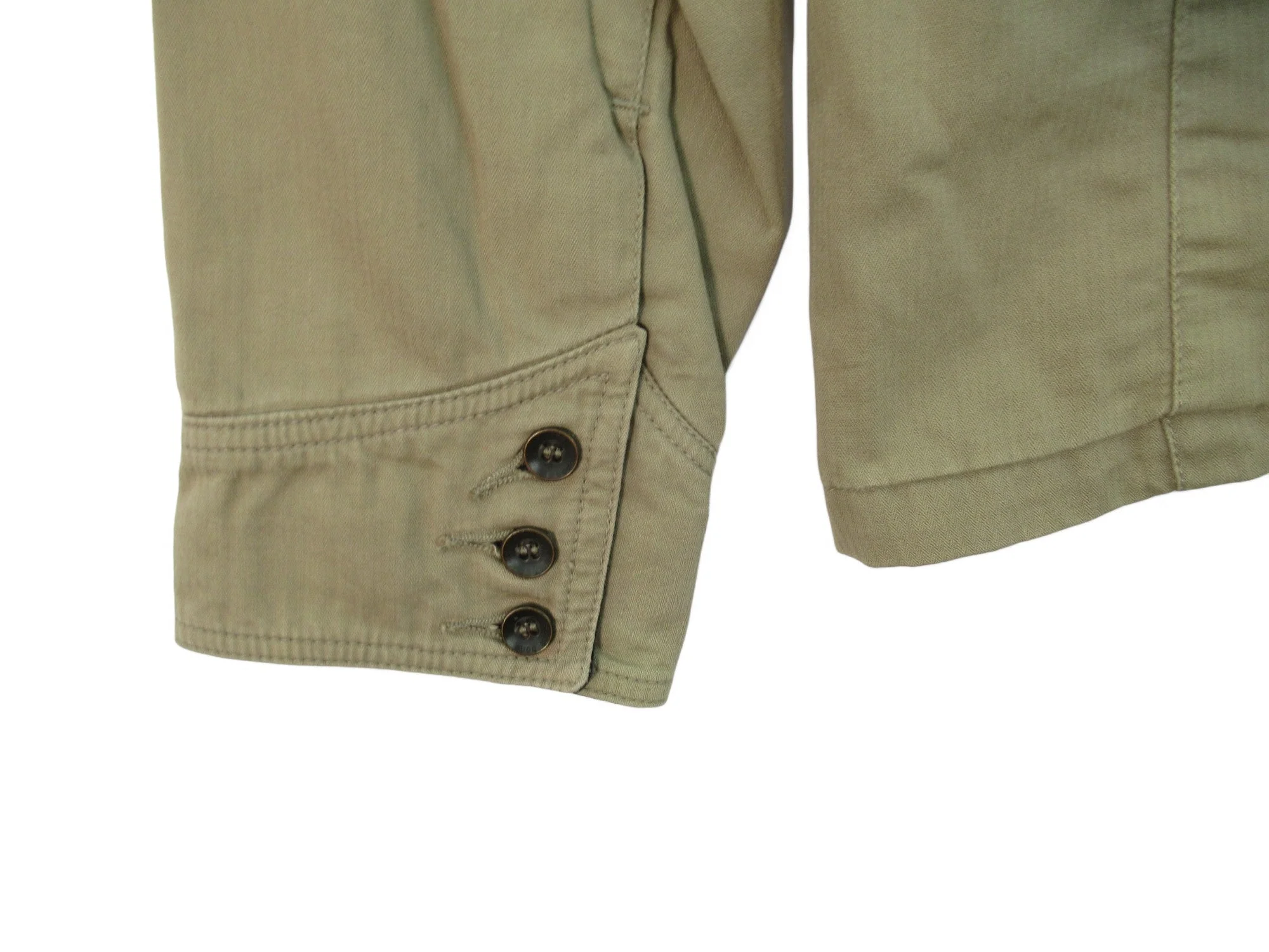 Rag & Bone Large Beige Chore Jacket Menswear | Preloved - Image 4