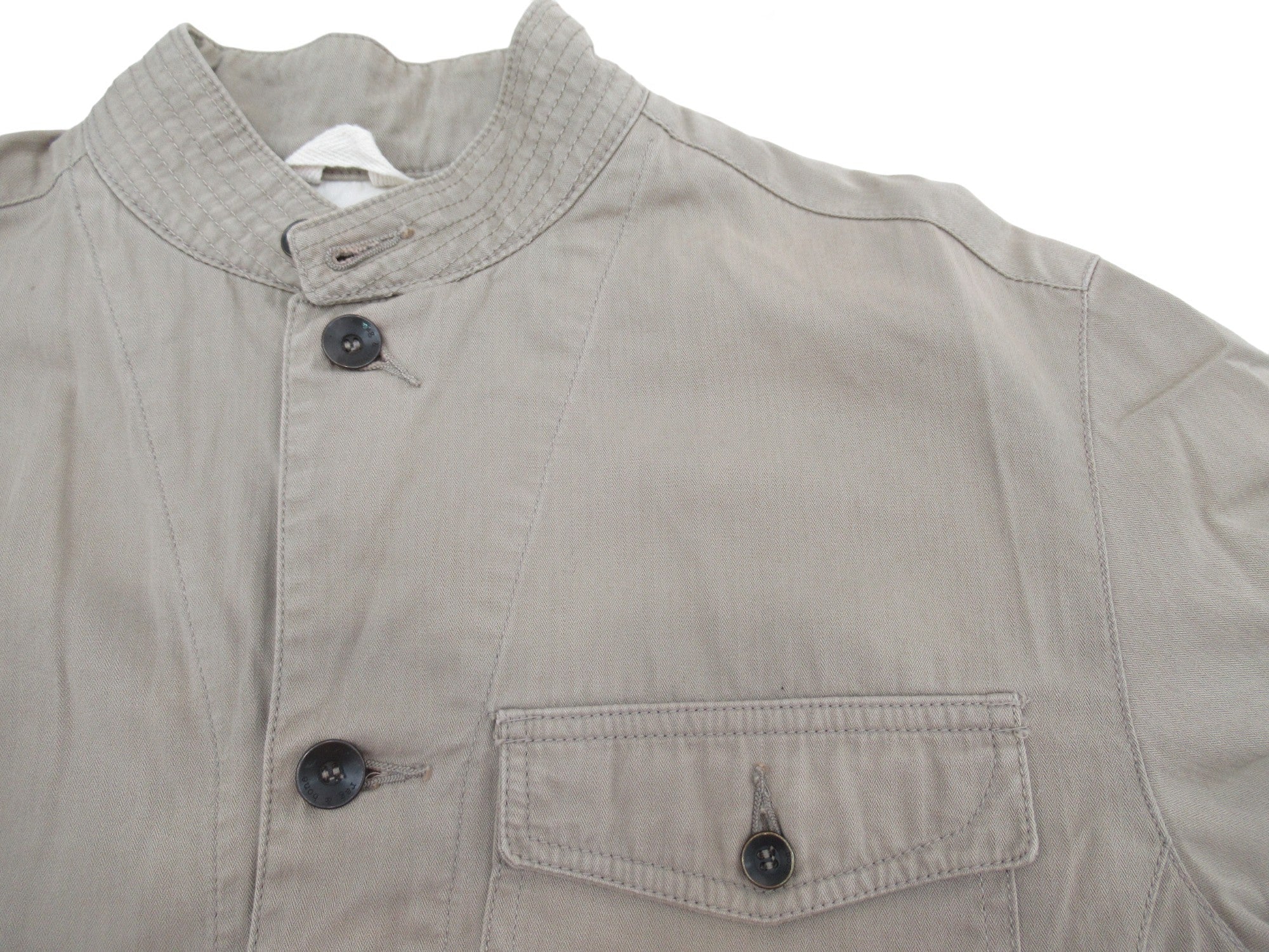 Rag & Bone Large Beige Chore Jacket Menswear | Preloved - Image 6