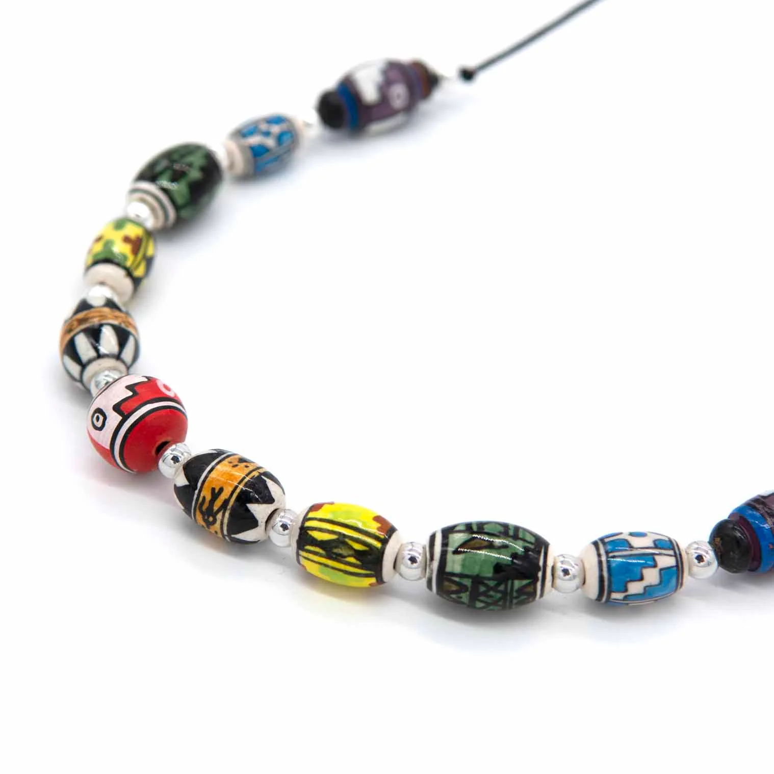 Rainbow | Cusco Bead Necklace - Image 2
