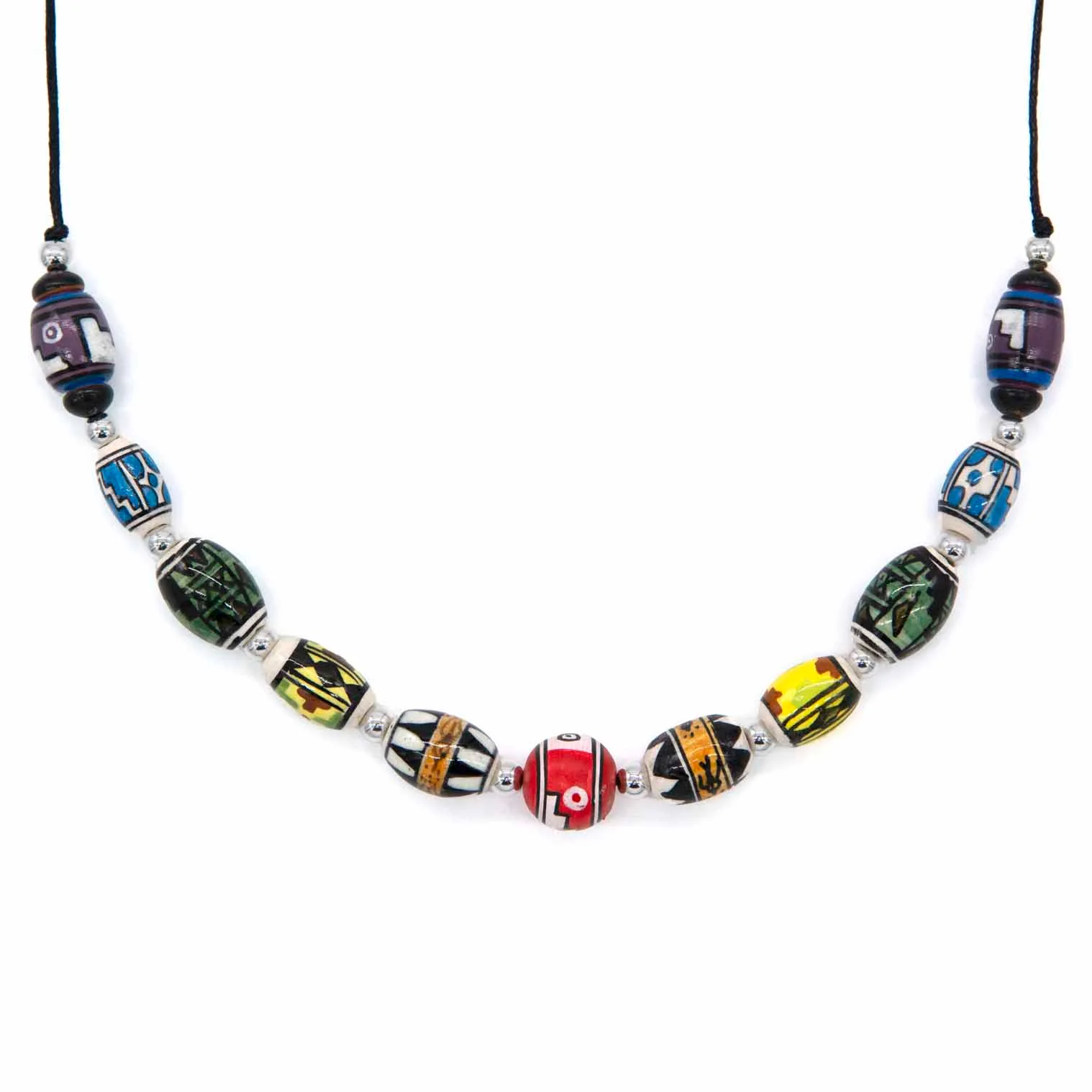 Rainbow | Cusco Bead Necklace - Image 3