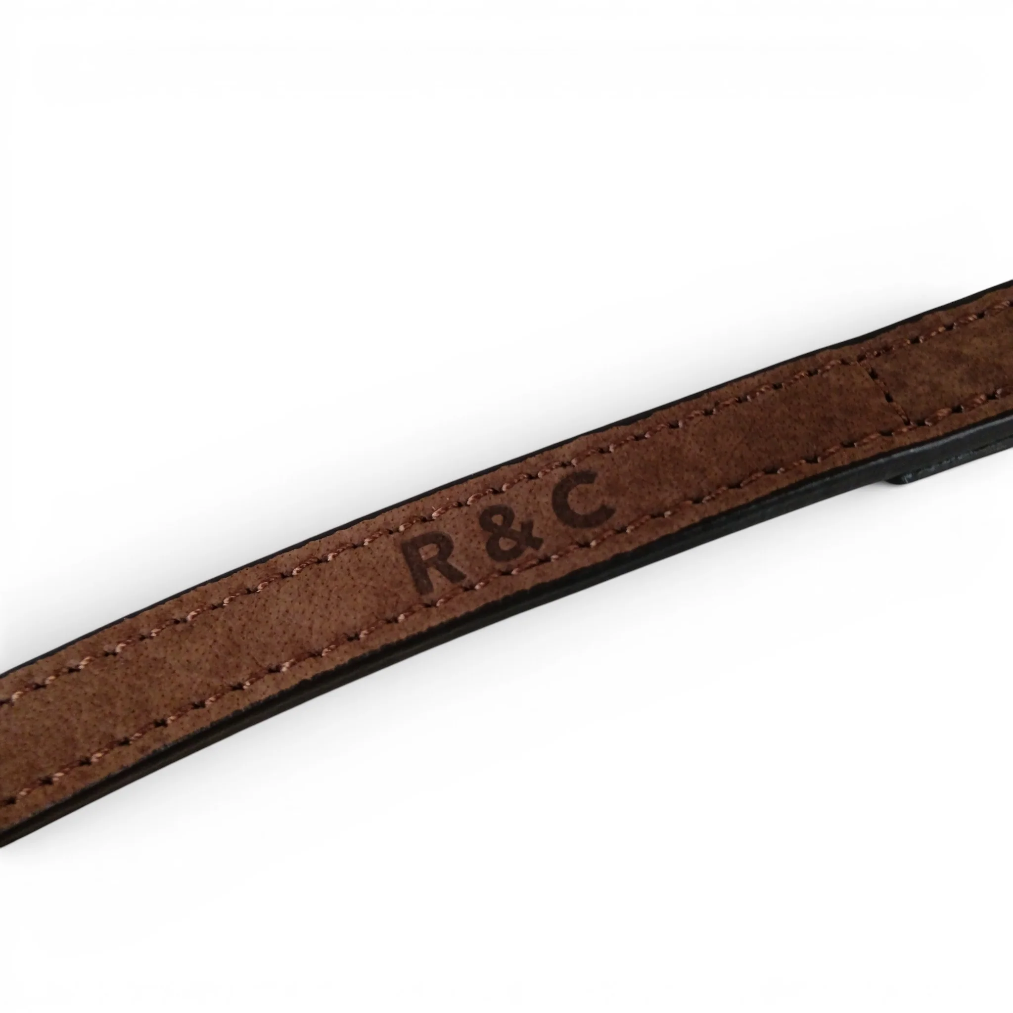 Ralph & Co Dog Lead Brown Leather 106cm with Tags | Pre-loved - Image 6