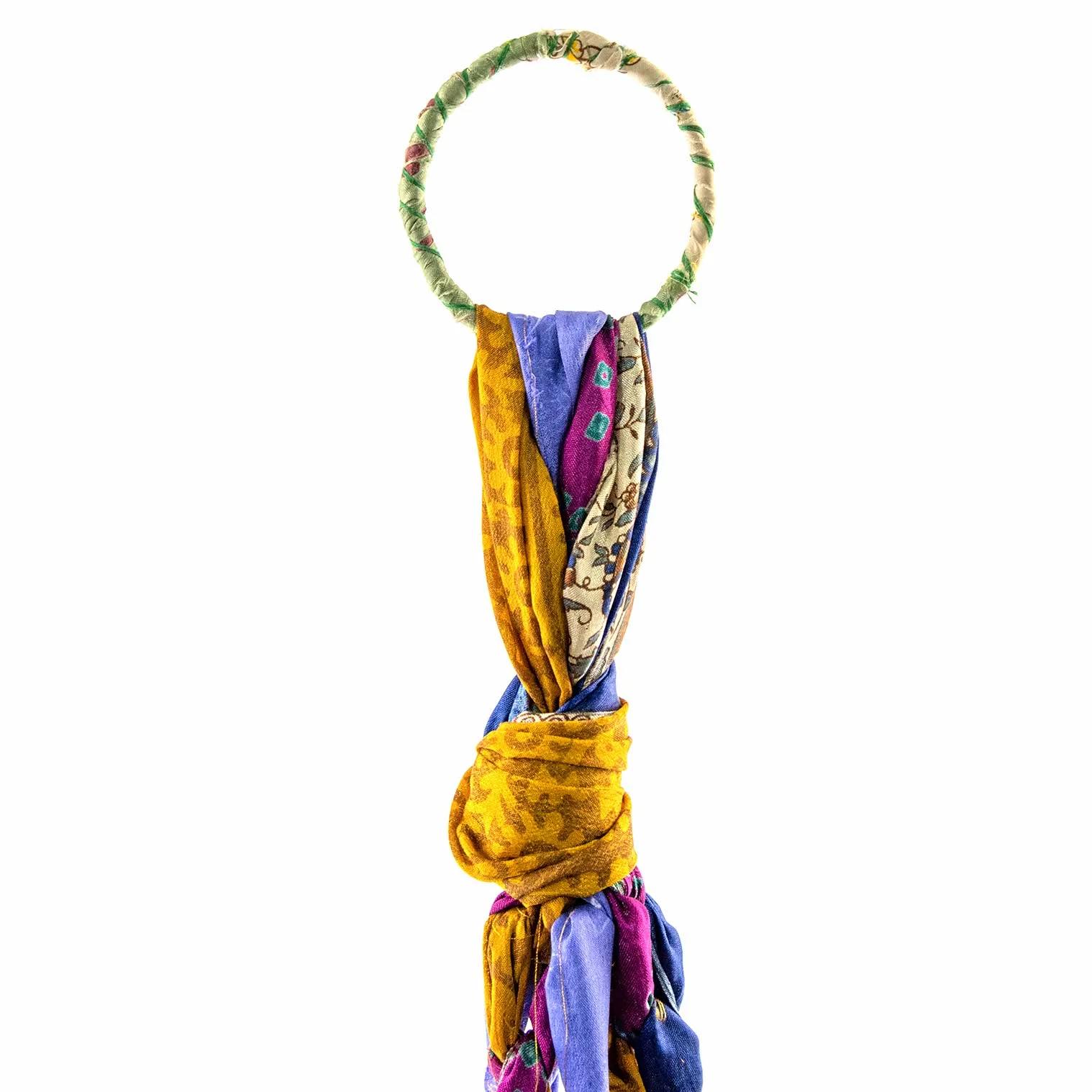 Recycled Sari Plant Hanger - Large - Image 5