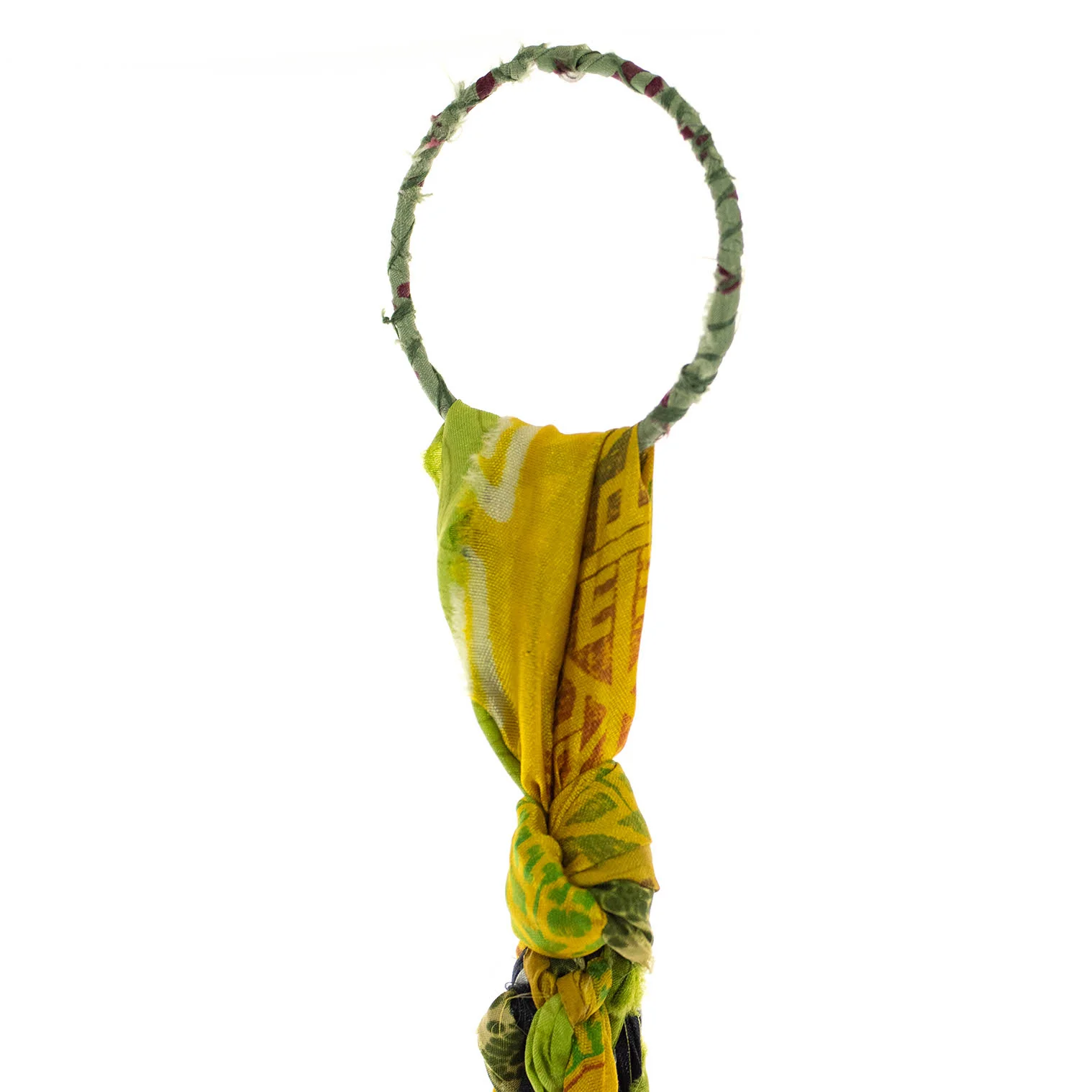 Recycled Sari Plant Hanger - Small - Image 3