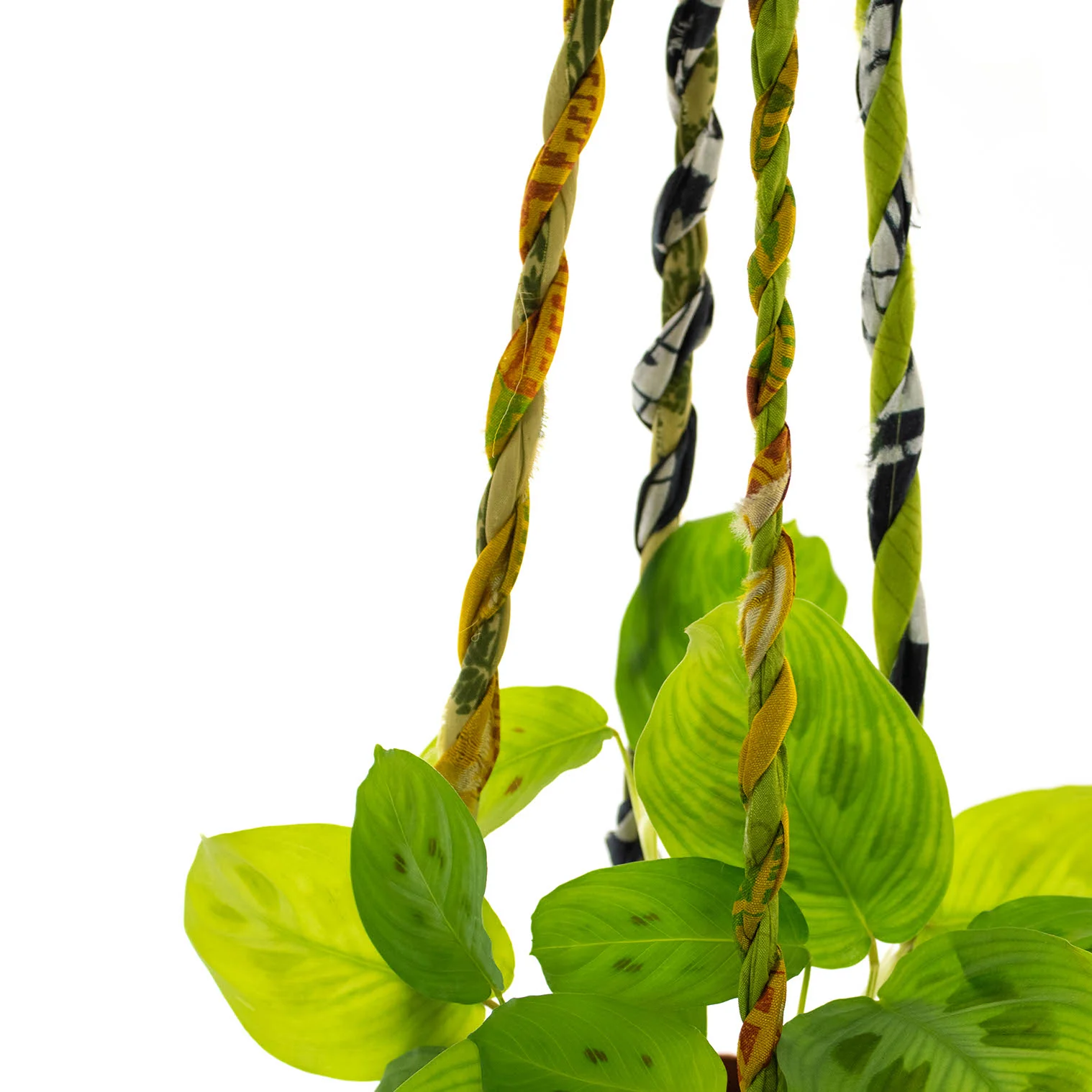 Recycled Sari Plant Hanger - Small - Image 5