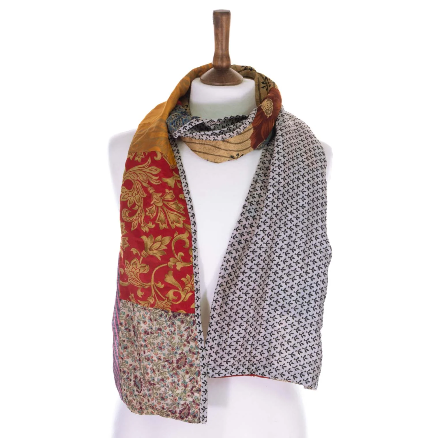 Recycled Sari Scarf - Image 10