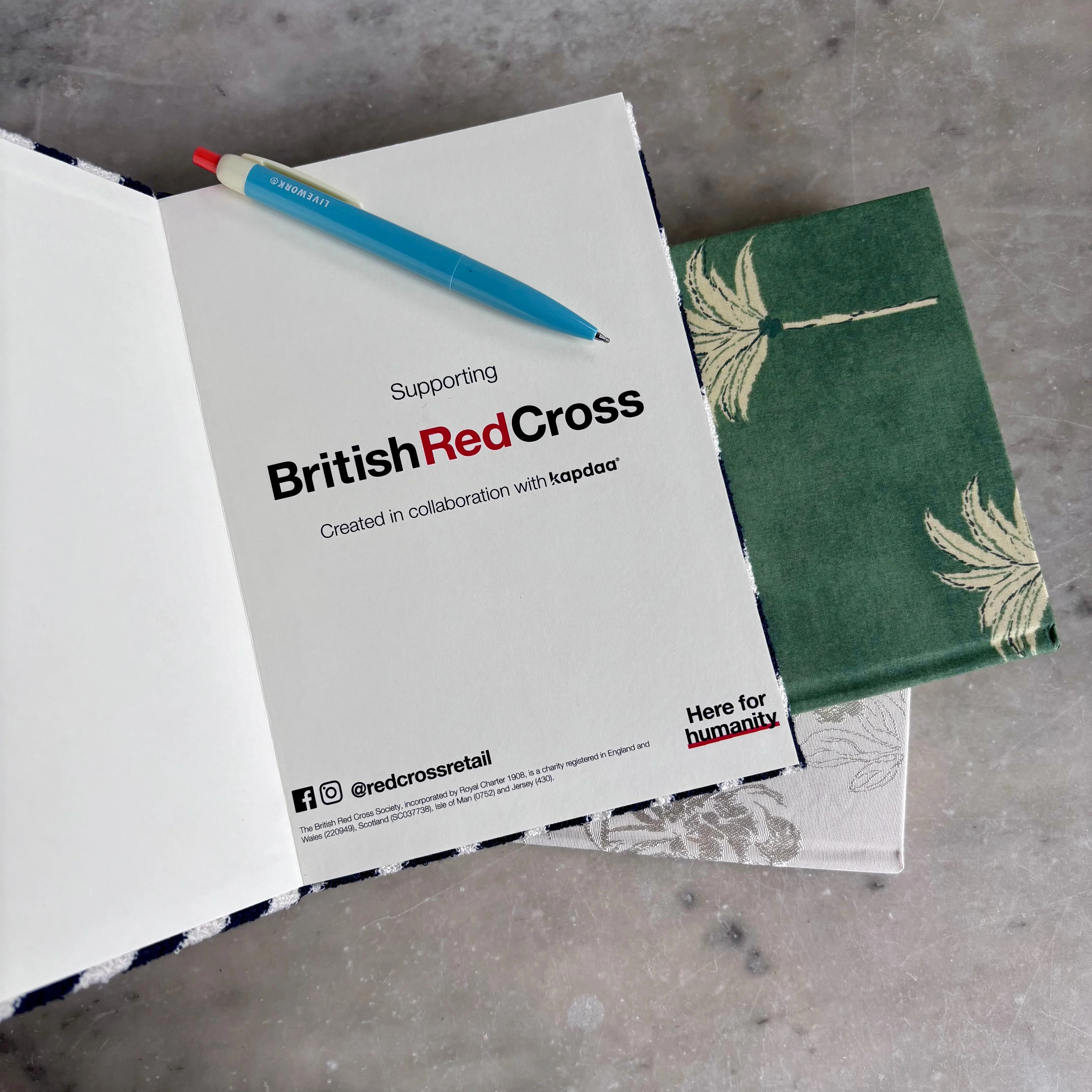 A5 Notebook | Redcross Stitched and Kapdaa - Image 2
