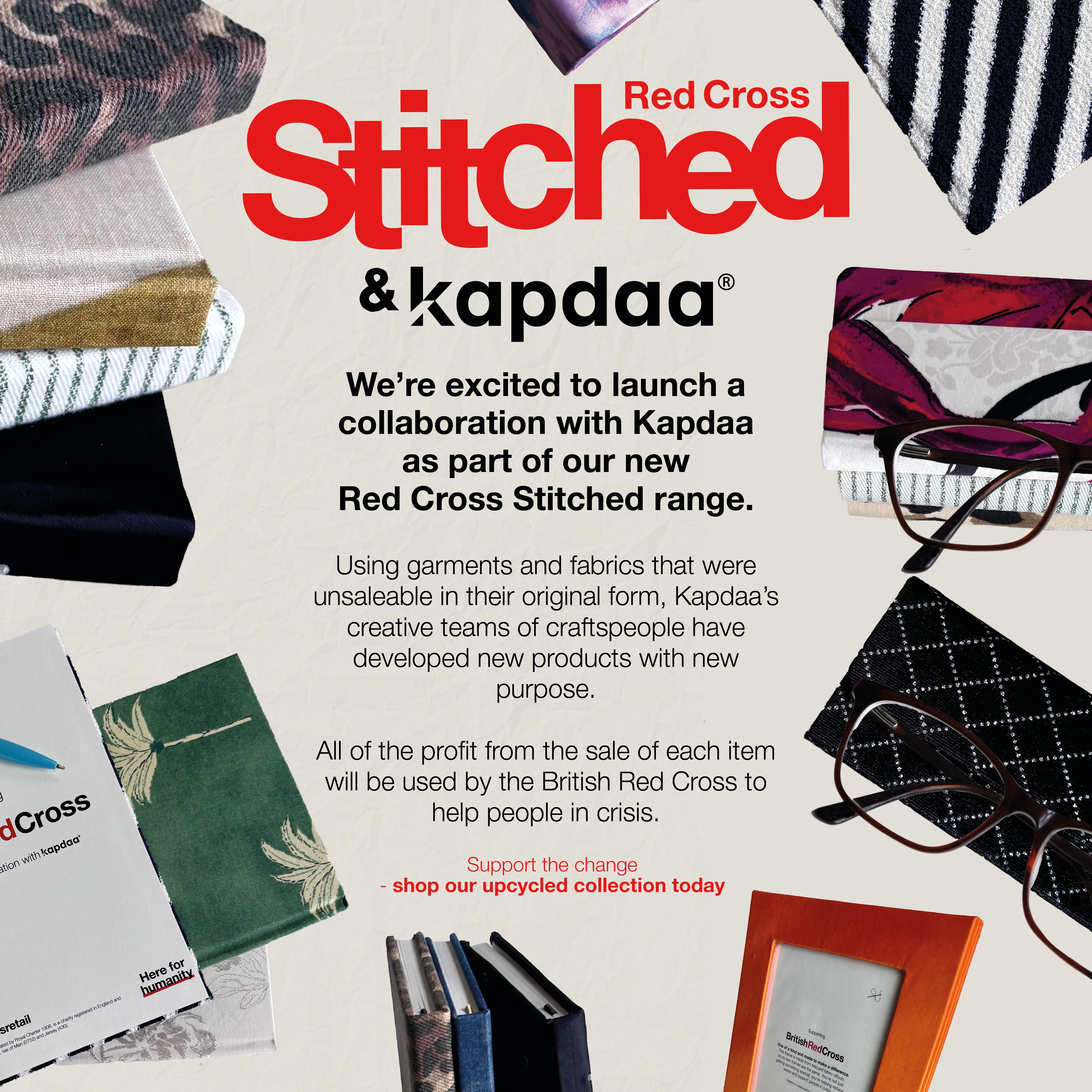 A6 Notebook | Redcross Stitched and Kapdaa - Image 4