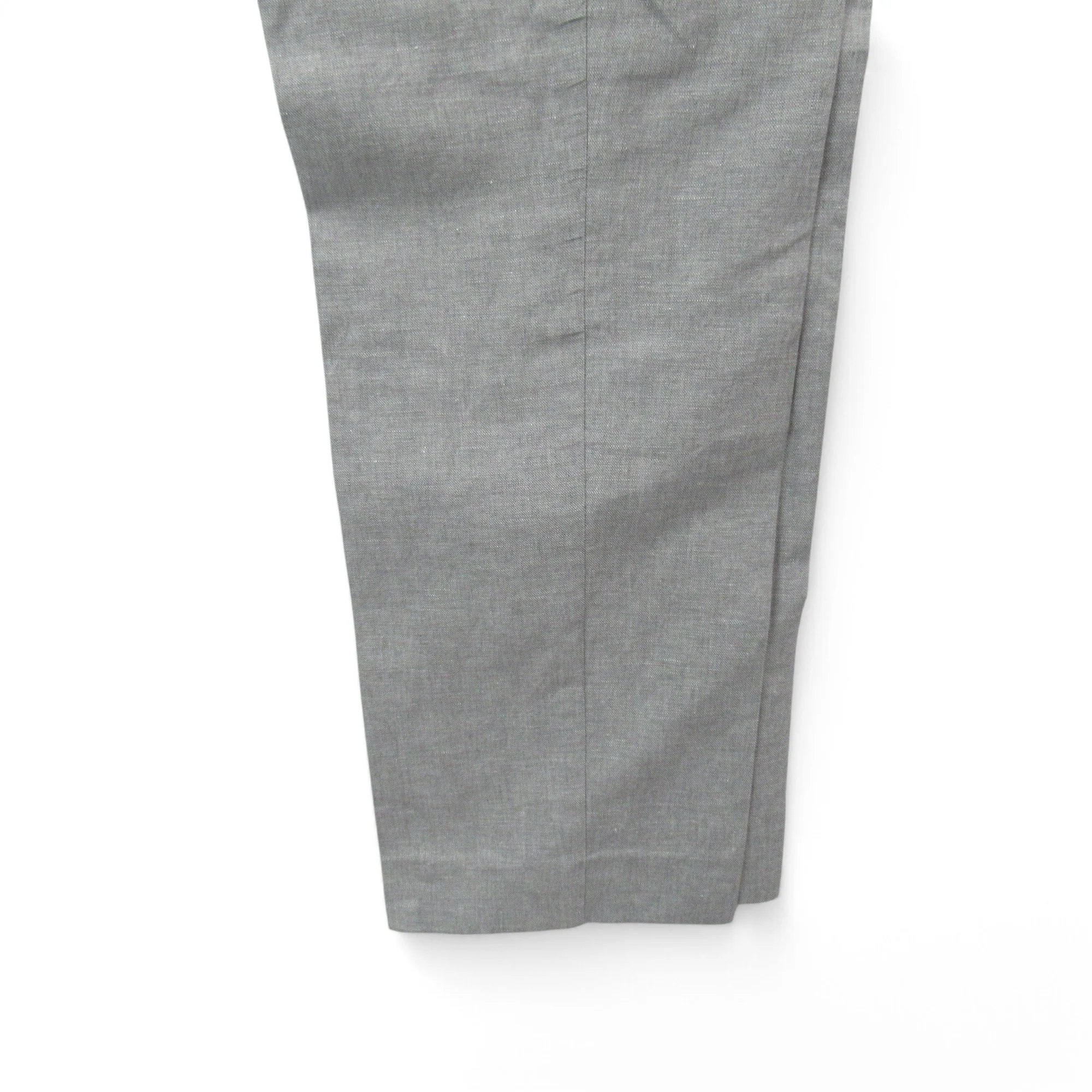 Reiss Chino Trousers Grey W38" Linen Blend Menswear | Pre-loved - Image 3