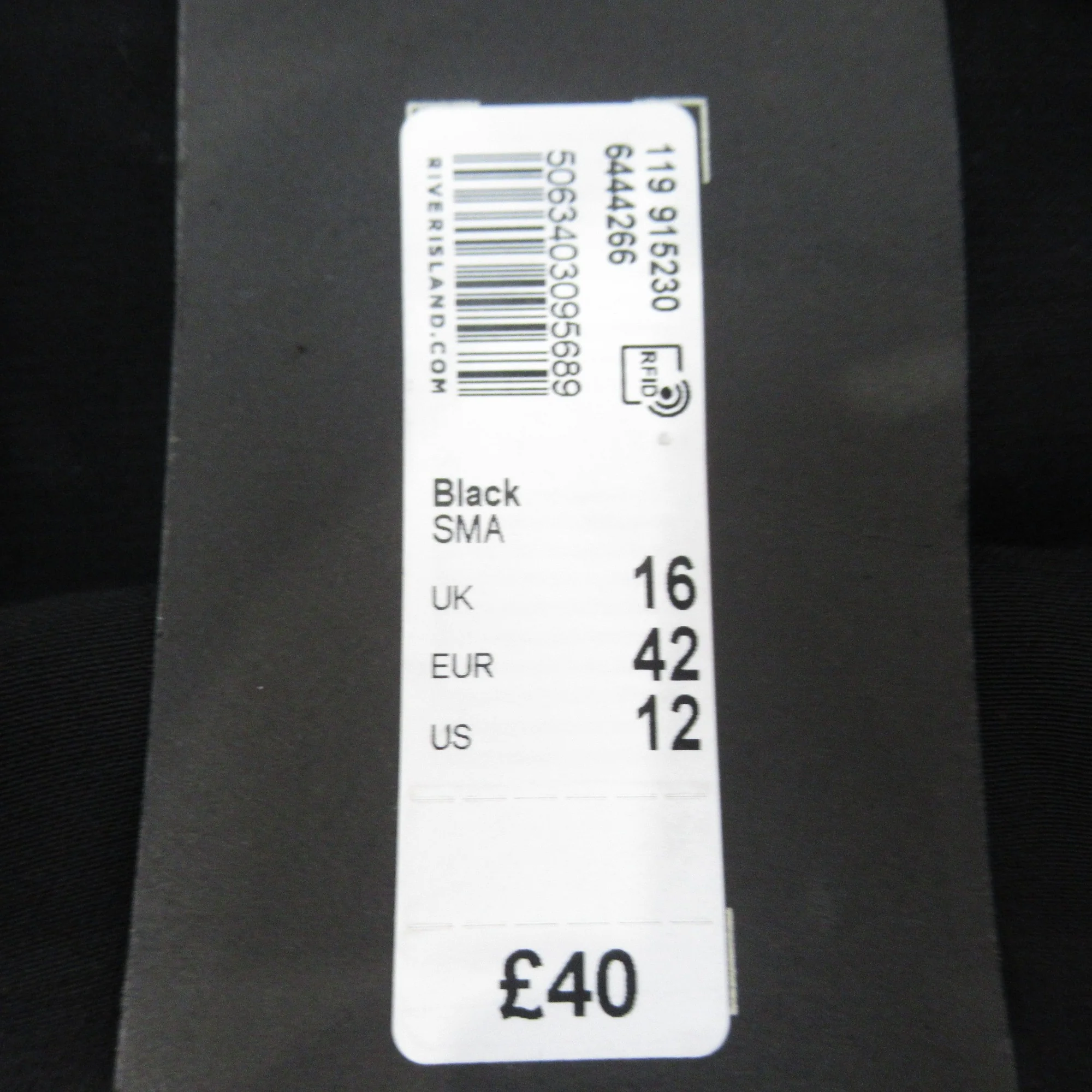 River Island Satin Skirt UK 16 Black Womenswear | Preloved - Image 5