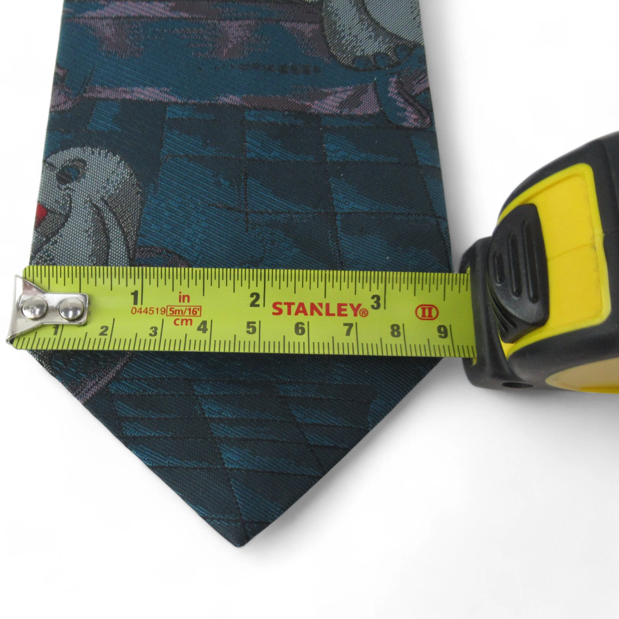 Roda Sigillet Vintage Tie Elephant Polyester Menswear | Preloved - Image 4