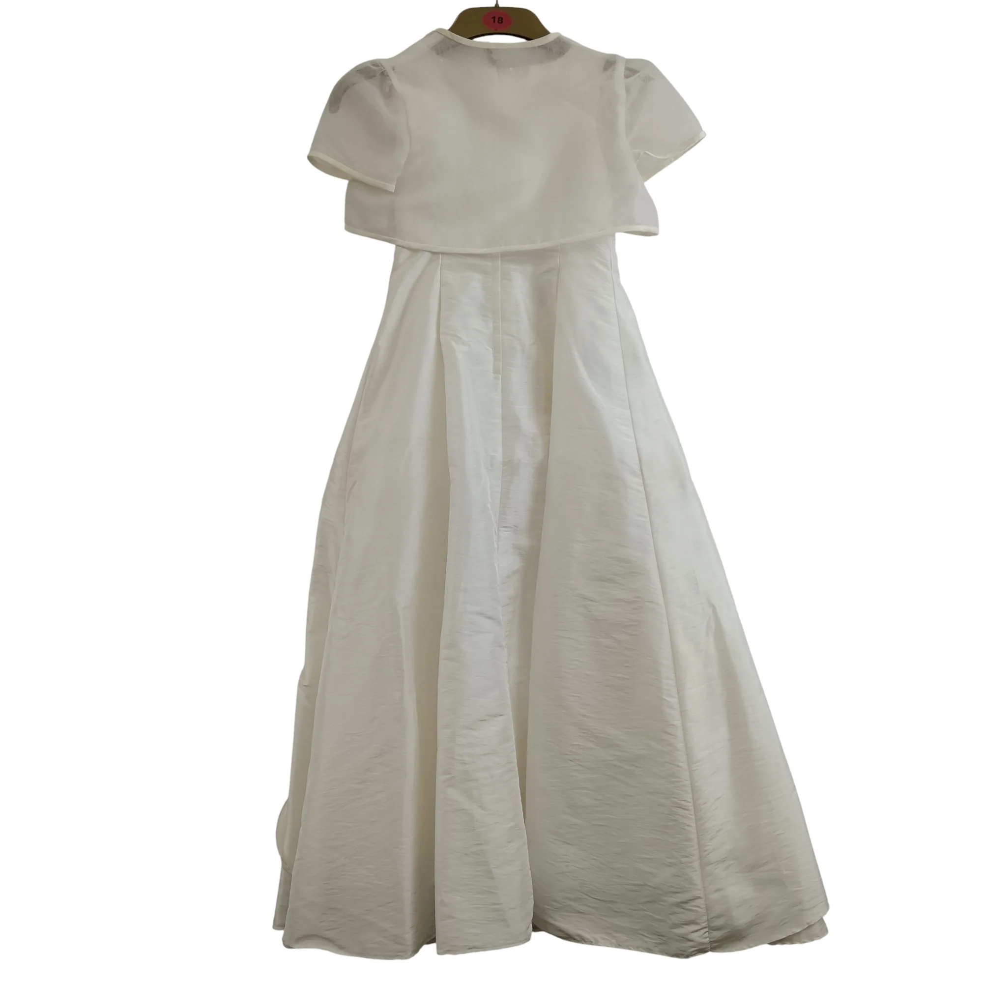 Romantica White Embellished Wedding Dress With Bolero  UK 10 Womenswear | Pre-loved - Image 3