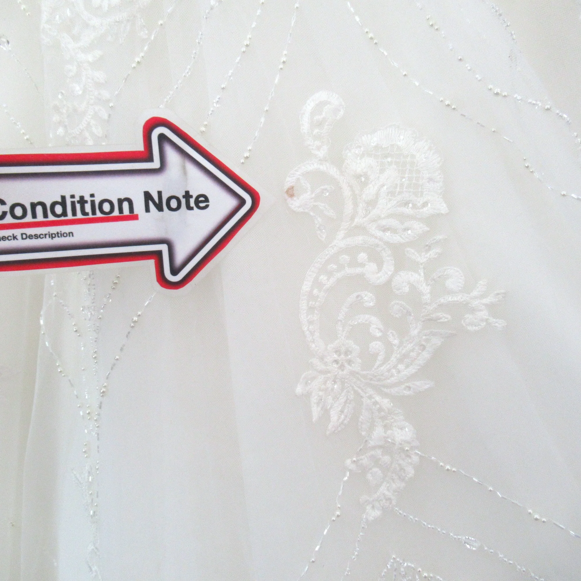 Ronald Joyce Wedding Dress UK 14 Ivory Womenswear | Pre-loved - Image 6
