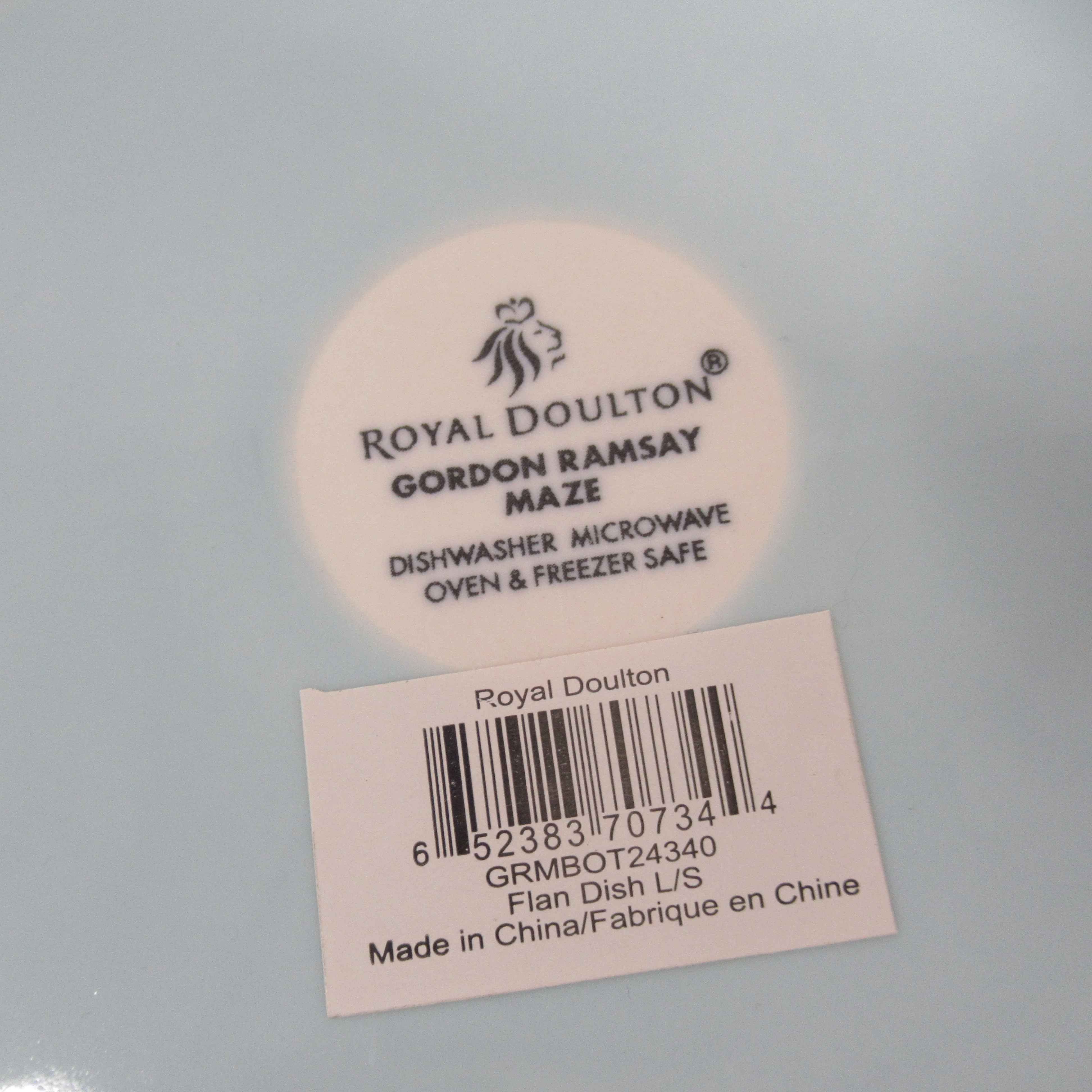 Royal Doulton Gordon Ramsay Maze 12" Quiche Dish | Pre-Loved - Image 4