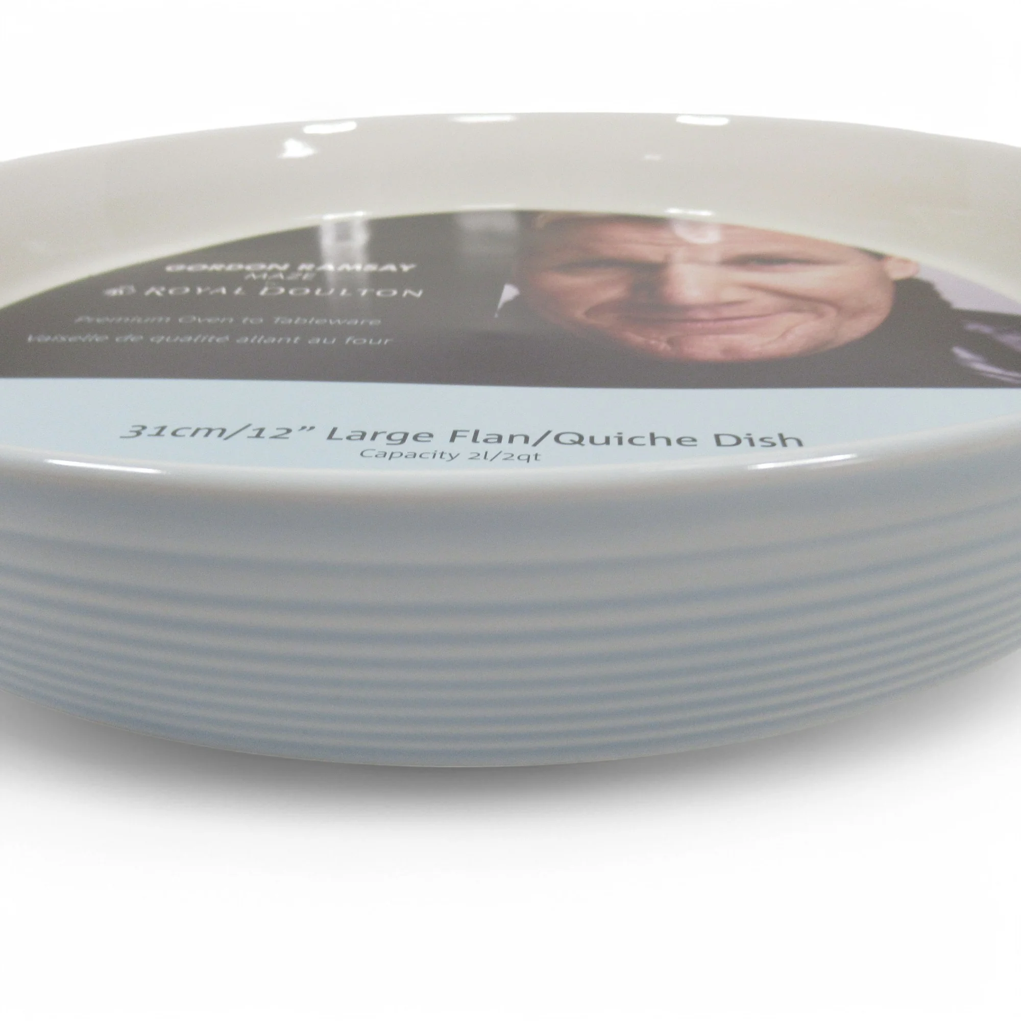 Royal Doulton Gordon Ramsay Maze 12" Quiche Dish | Pre-Loved - Image 5