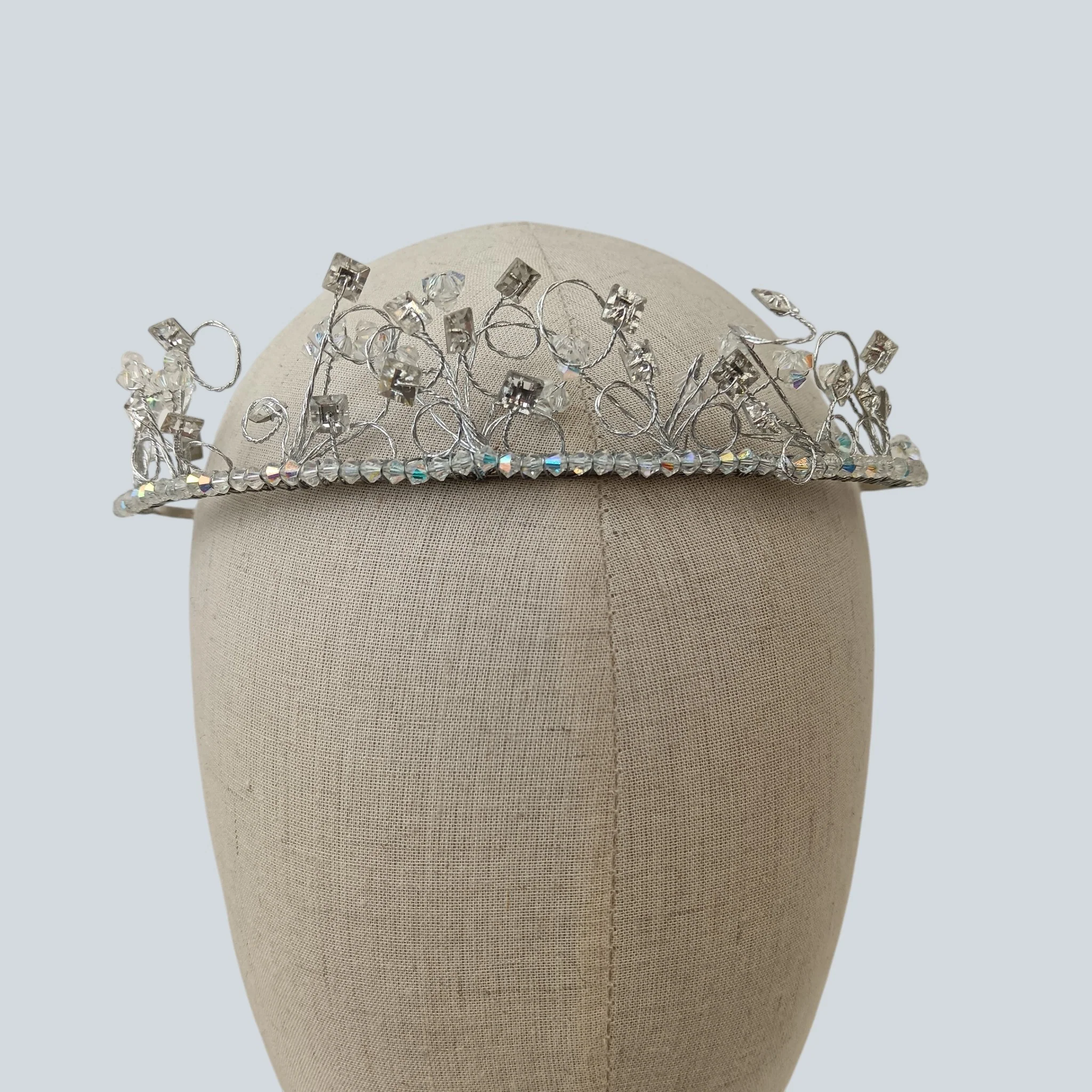 Royal Scott Crystal Hand Cut Lead Crystal Wedding Special Occasion Tiara - Womenswear | Pre-loved