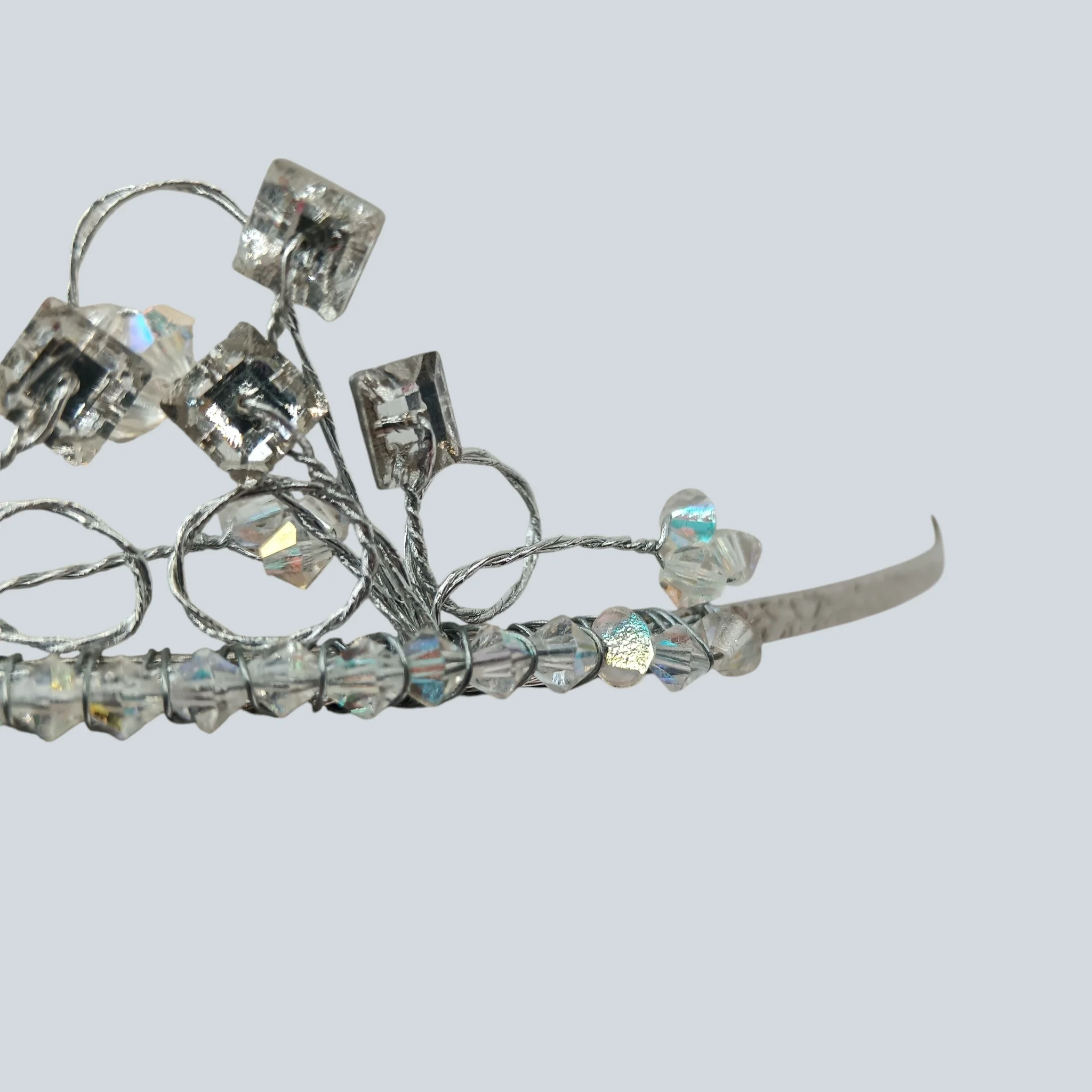 Royal Scott Crystal Hand Cut Lead Crystal Wedding Special Occasion Tiara - Womenswear | Pre-loved - Image 3