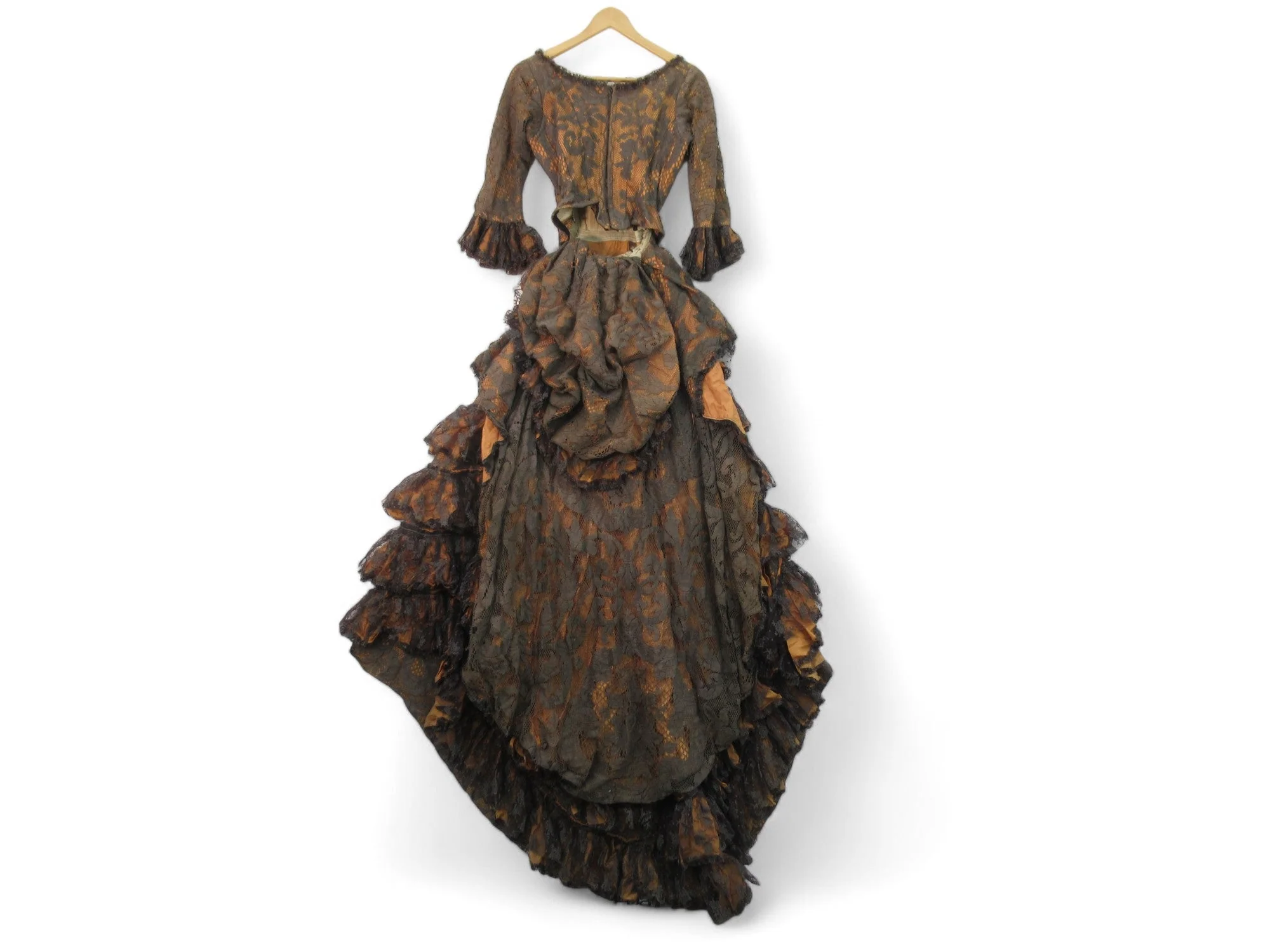 Sadlers Wells Vintage Small Brown Opera Dress Womenswear | Preloved - Image 6