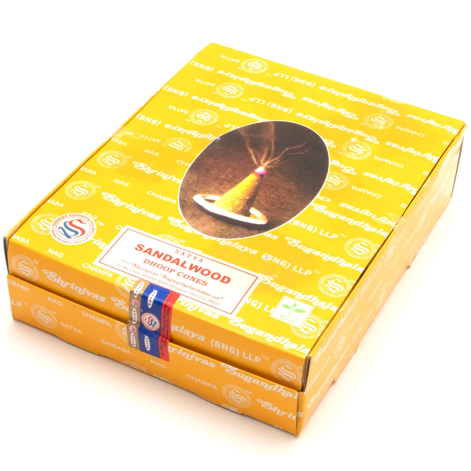 Satya Sandalwood Incense Cones - Image 3