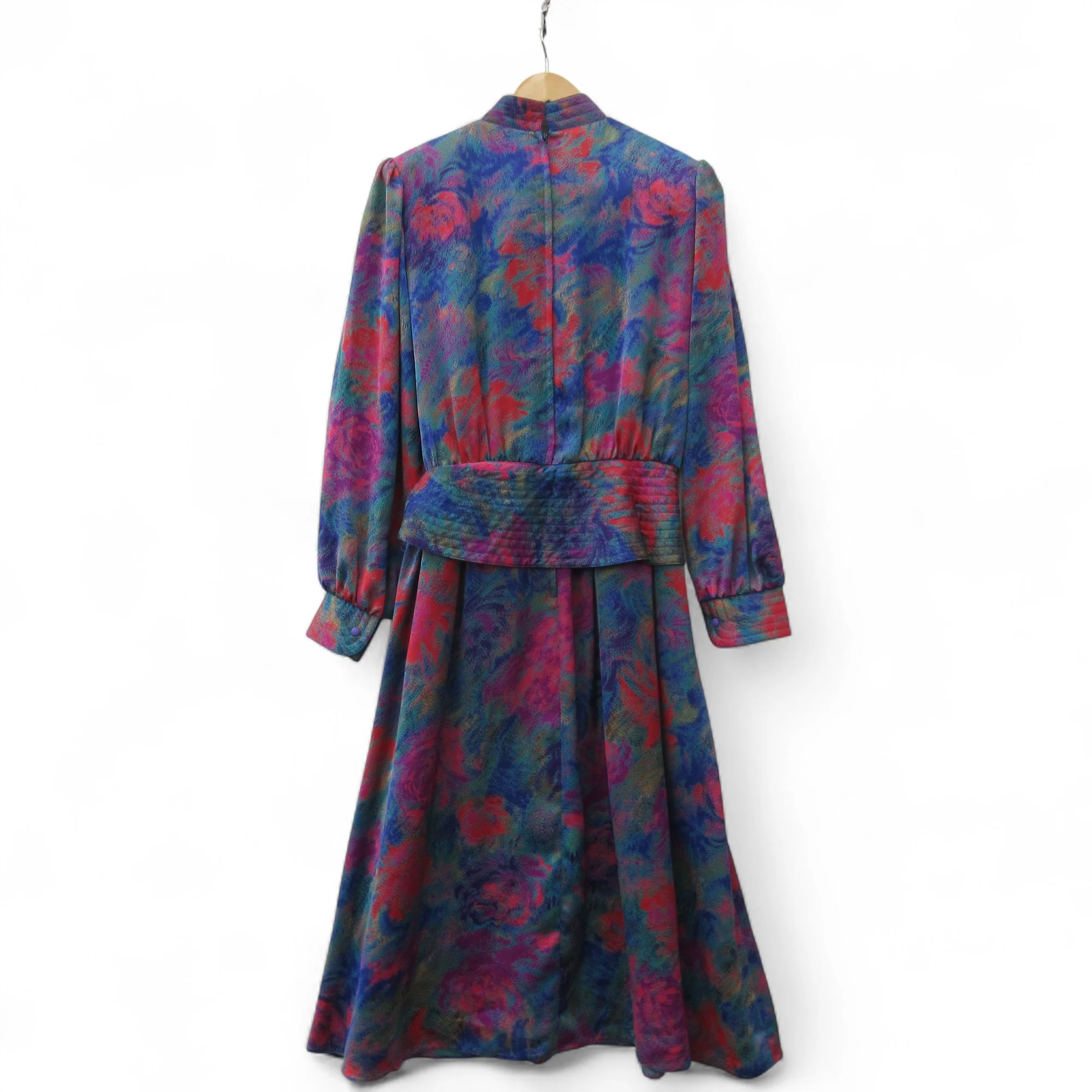 Schoi Vintage 1970s Dress UK 14 Multicoloured Womenswear | Pre-loved - Image 5