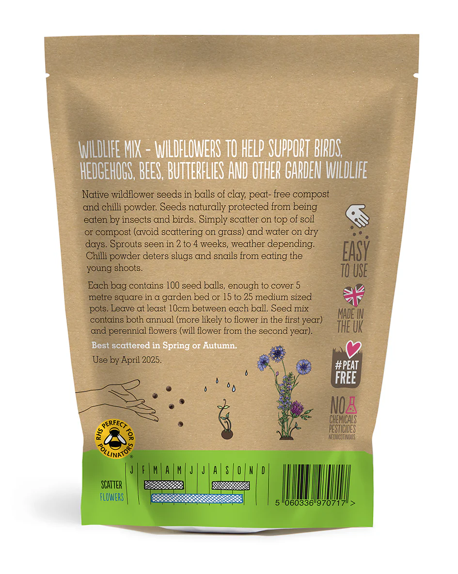 Seedball - Grab Bag- Wildlife Mix - Image 5