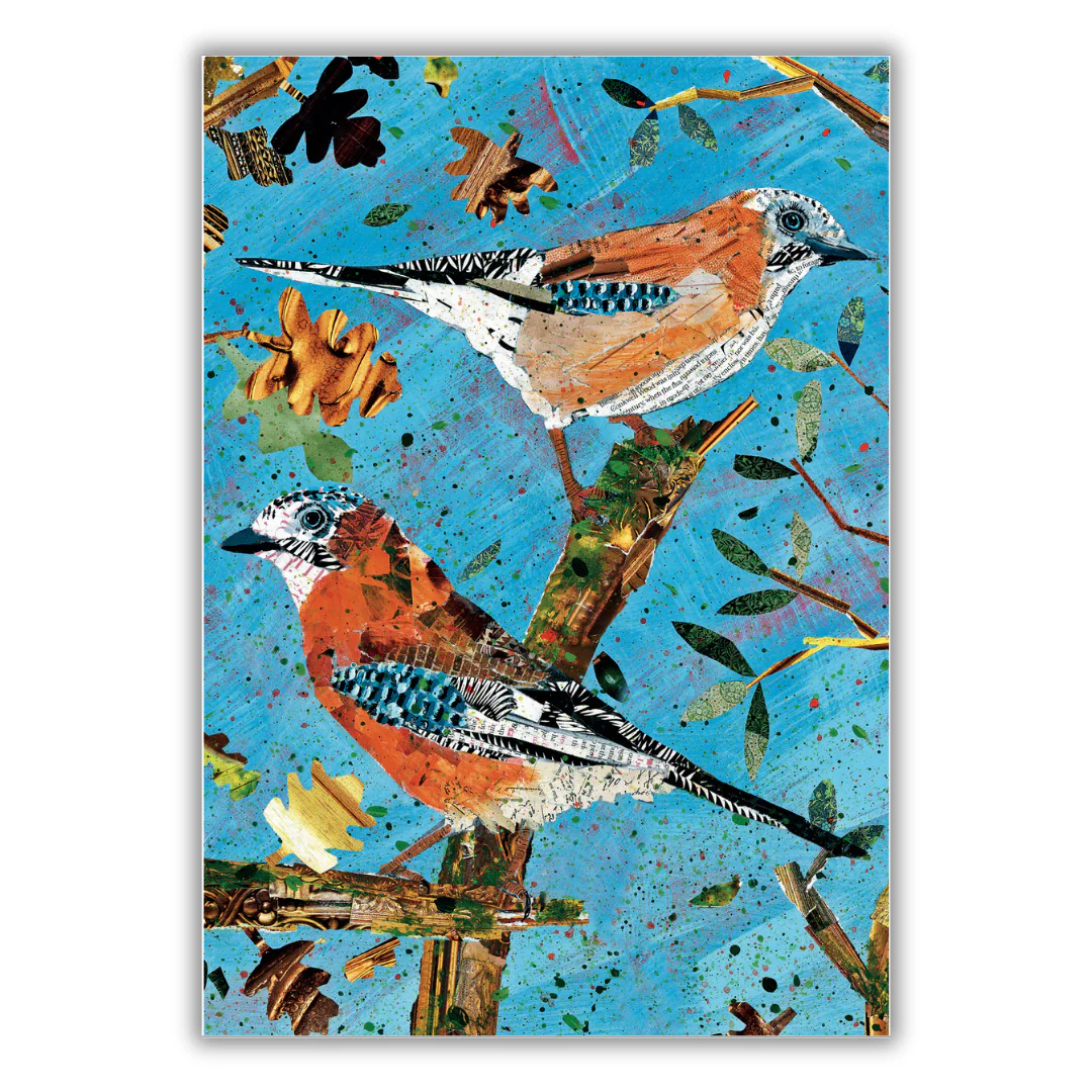 Set of 4 illustrated greeting cards | Adam James Severn - Image 8