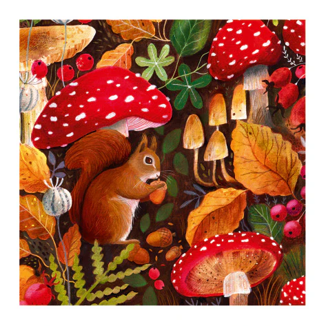 Set of 4 Wildlife illustrated greeting cards | Bex Parkin - Image 2