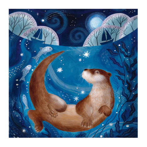 Set of 4 Wildlife illustrated greeting cards | Bex Parkin - Image 4