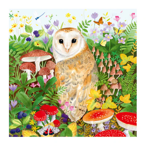 Set of 4 Wildlife illustrated greeting cards | Bex Parkin - Image 6