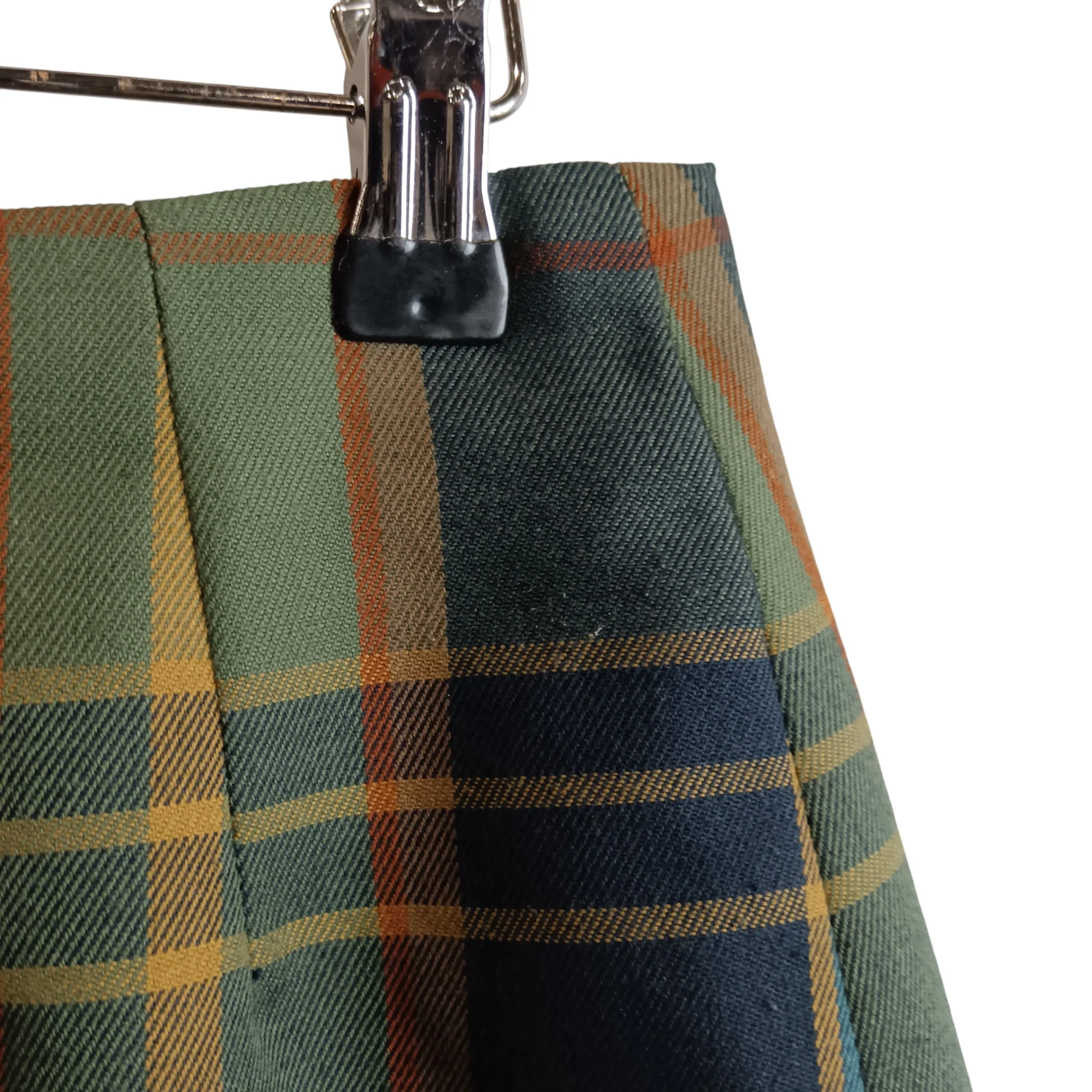 St- Roma Green Checked Knee Length Women's Skirt UK 14 -  Womenswear | Pre-loved - Image 3