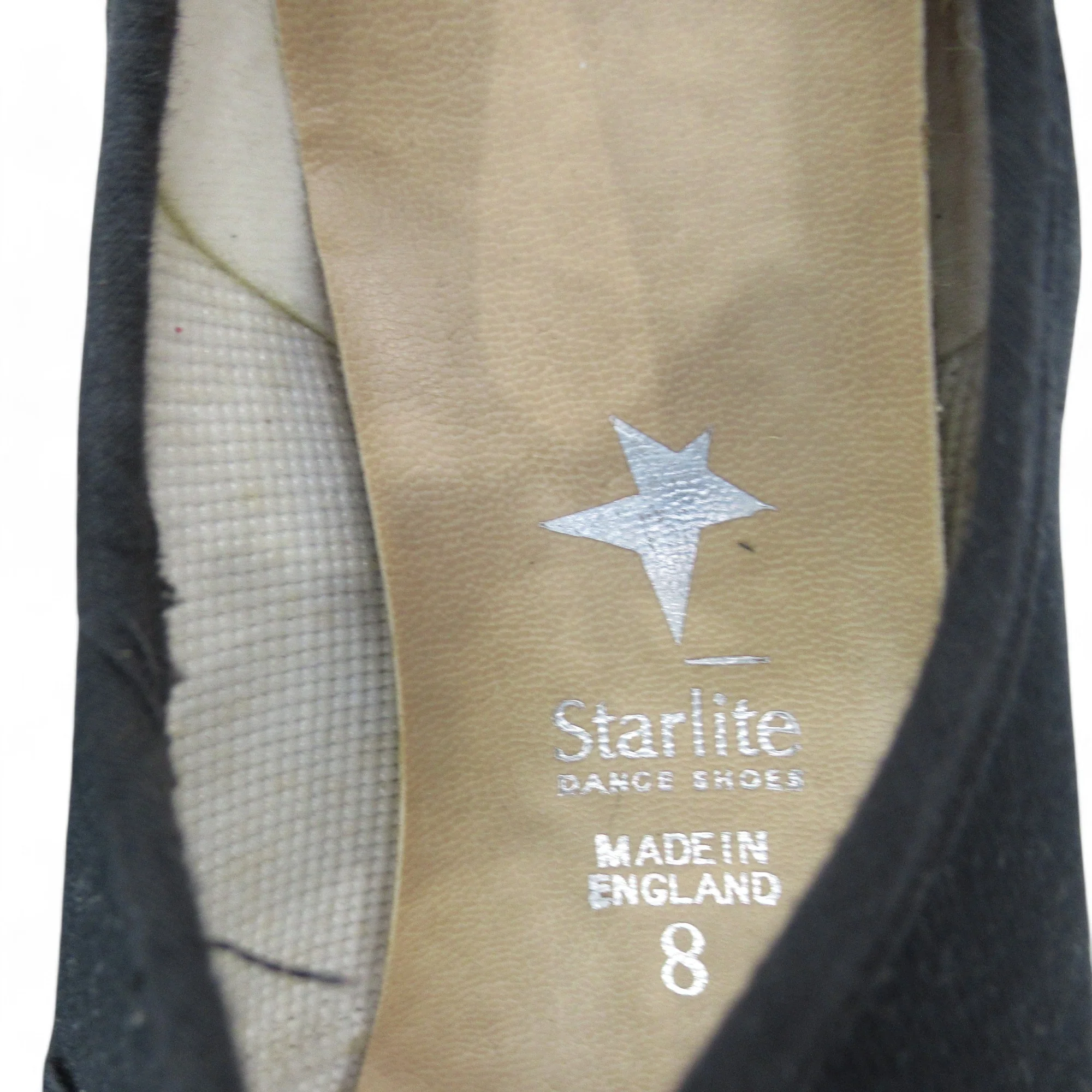 Starlite Tap Dance Shoes UK 8 Black Womenswear | Preloved - Image 3