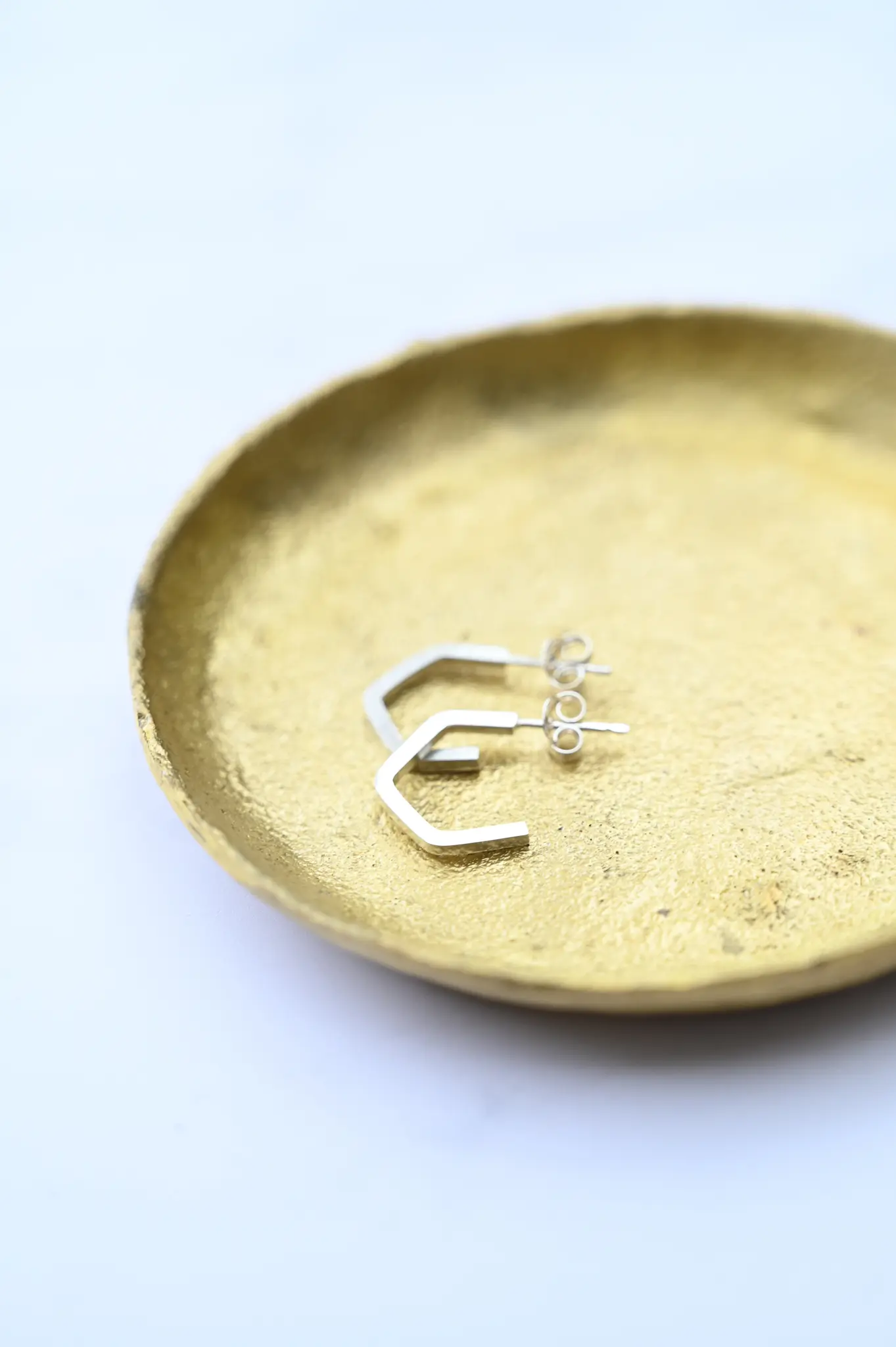 Sterling Silver Hoop Earrings - Image 3
