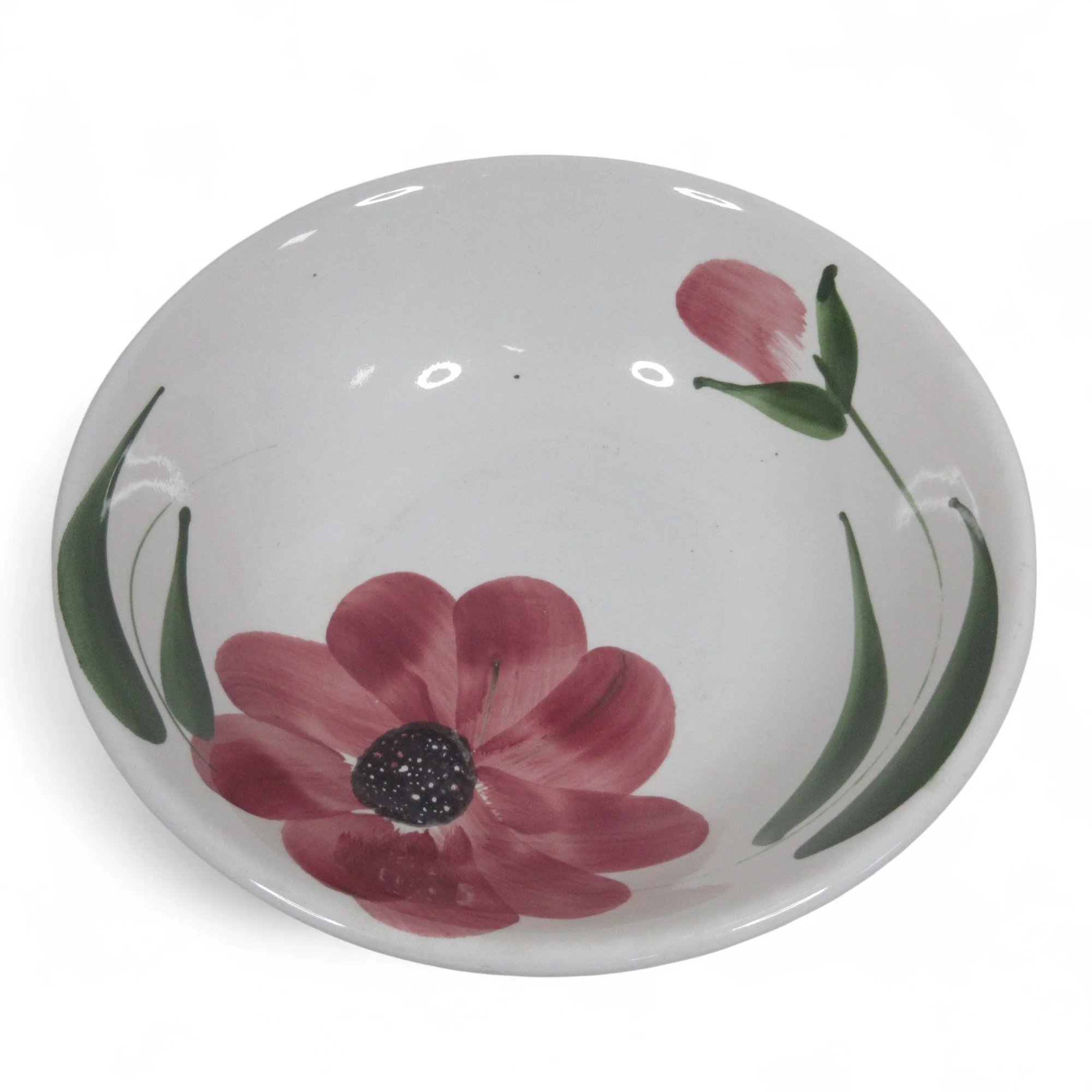 Stoviglierie Ceramic Pasta Bowl Made in Italy 9" Floral | Pre-Loved