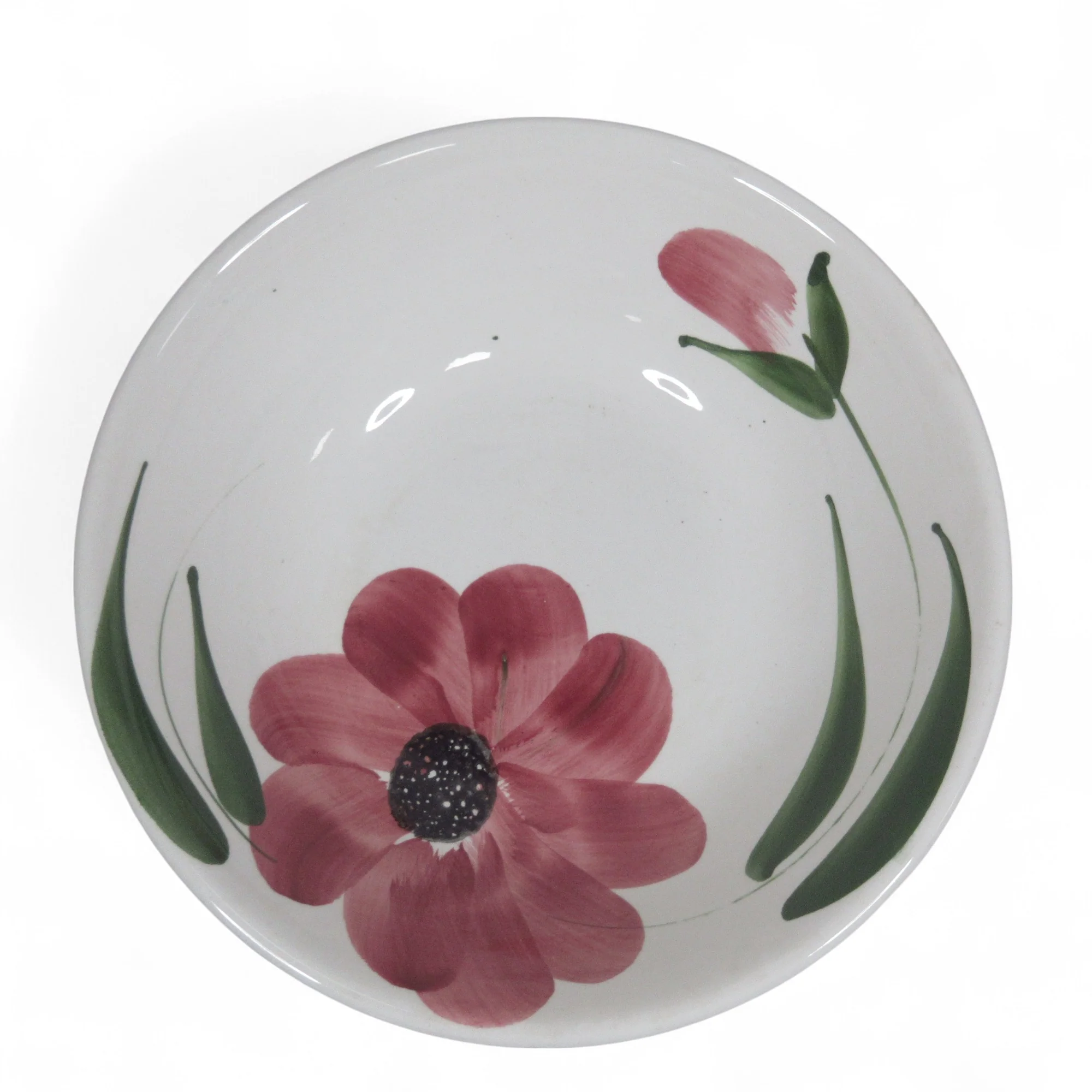 Stoviglierie Ceramic Pasta Bowl Made in Italy 9" Floral | Pre-Loved - Image 2