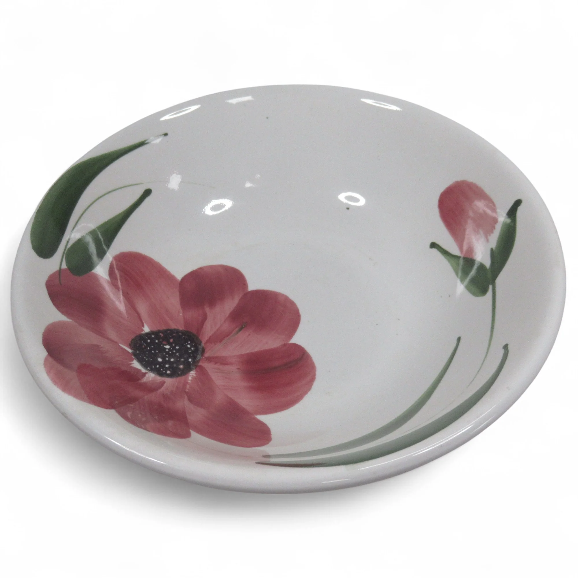 Stoviglierie Ceramic Pasta Bowl Made in Italy 9" Floral | Pre-Loved - Image 6