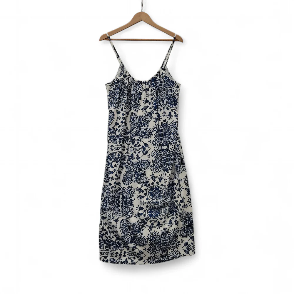 Strappy Dress Blue White Large Womenswear | Pre-loved
