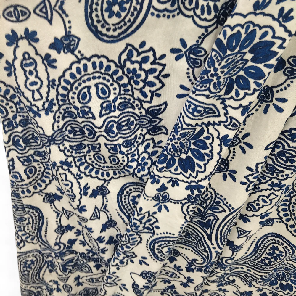 Strappy Dress Blue White Large Womenswear | Pre-loved - Image 4