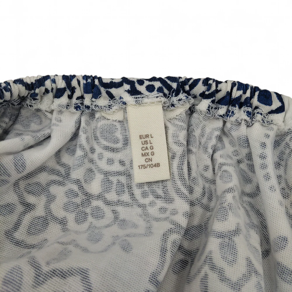 Strappy Dress Blue White Large Womenswear | Pre-loved - Image 5