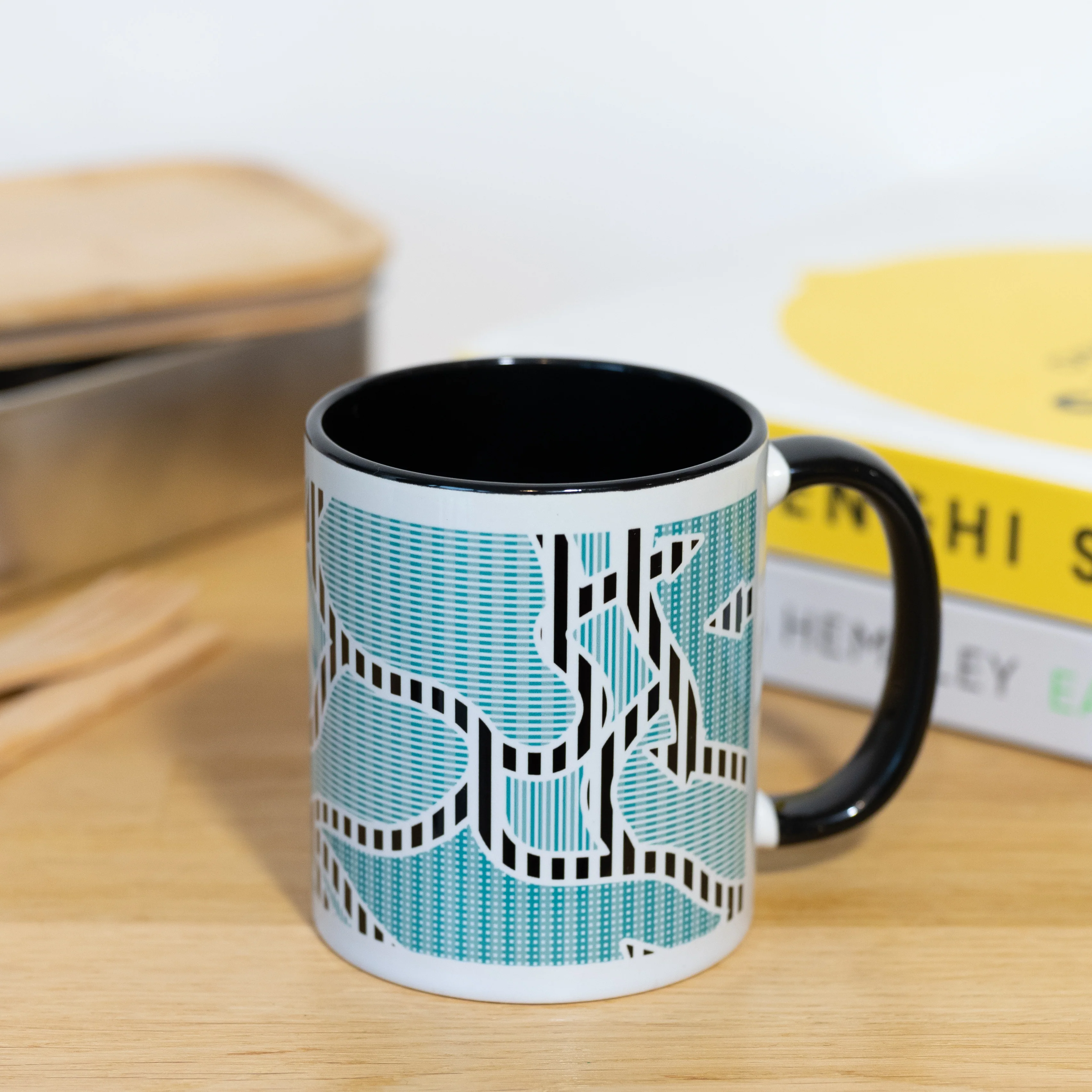 Sue Timney - Blue Arrow Mug - Image 9