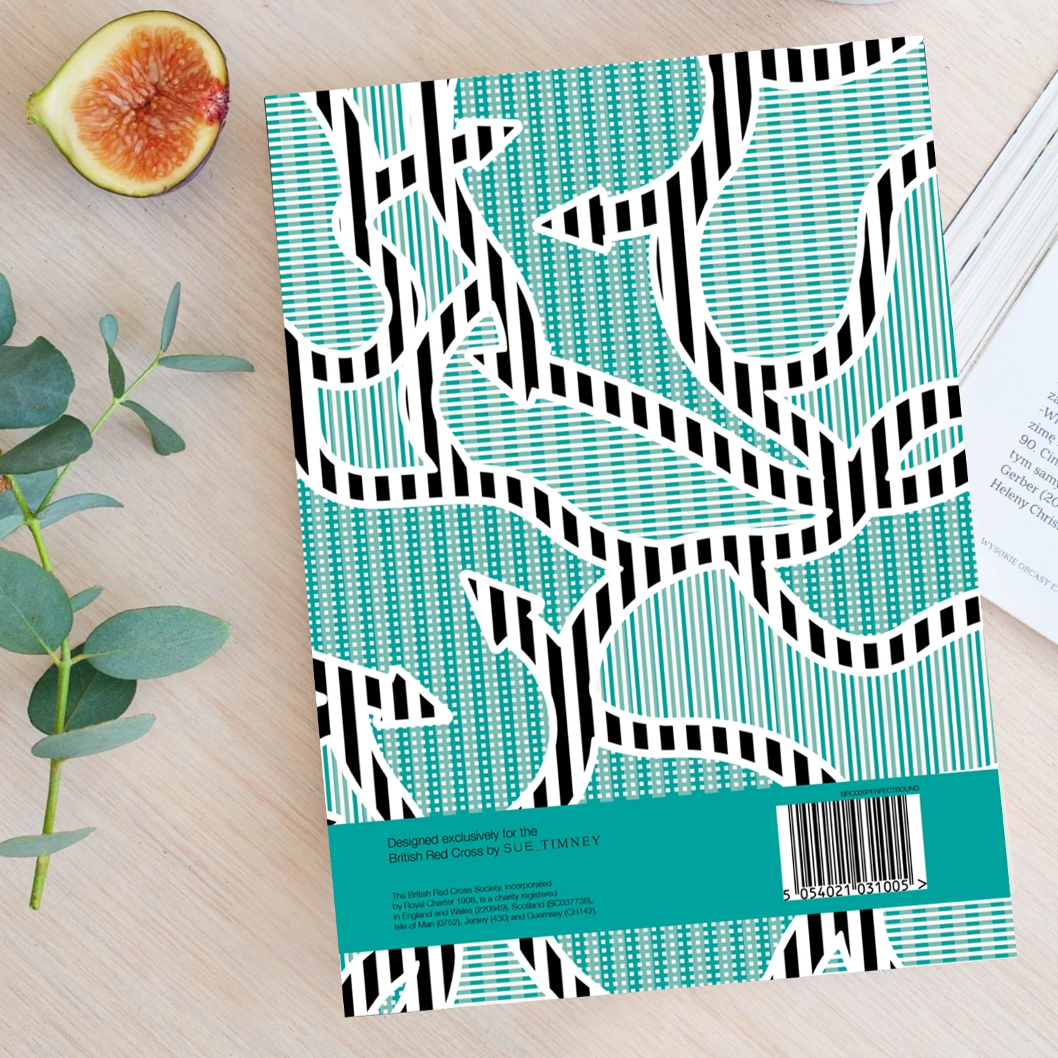 Sue Timney- Blue Arrow Notebook - Image 2